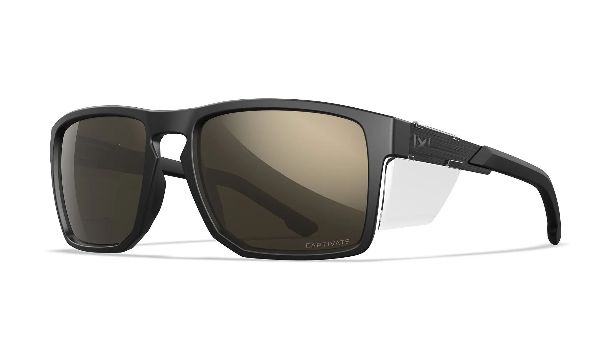Тактичні окуляри Wiley X Apex - Captivate Polarized Tungsten Mirror/Matte Black