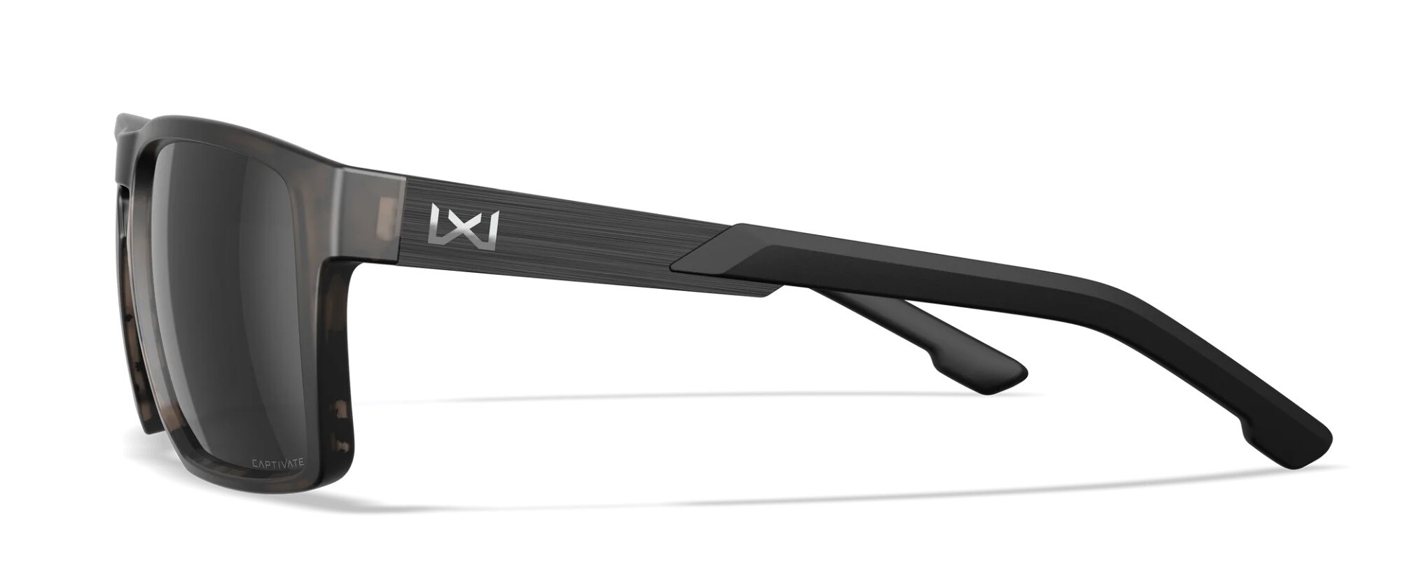 Тактичні окуляри Wiley X Apex - Captivate Polarized Black Mirror/Matte Tortoise Brown