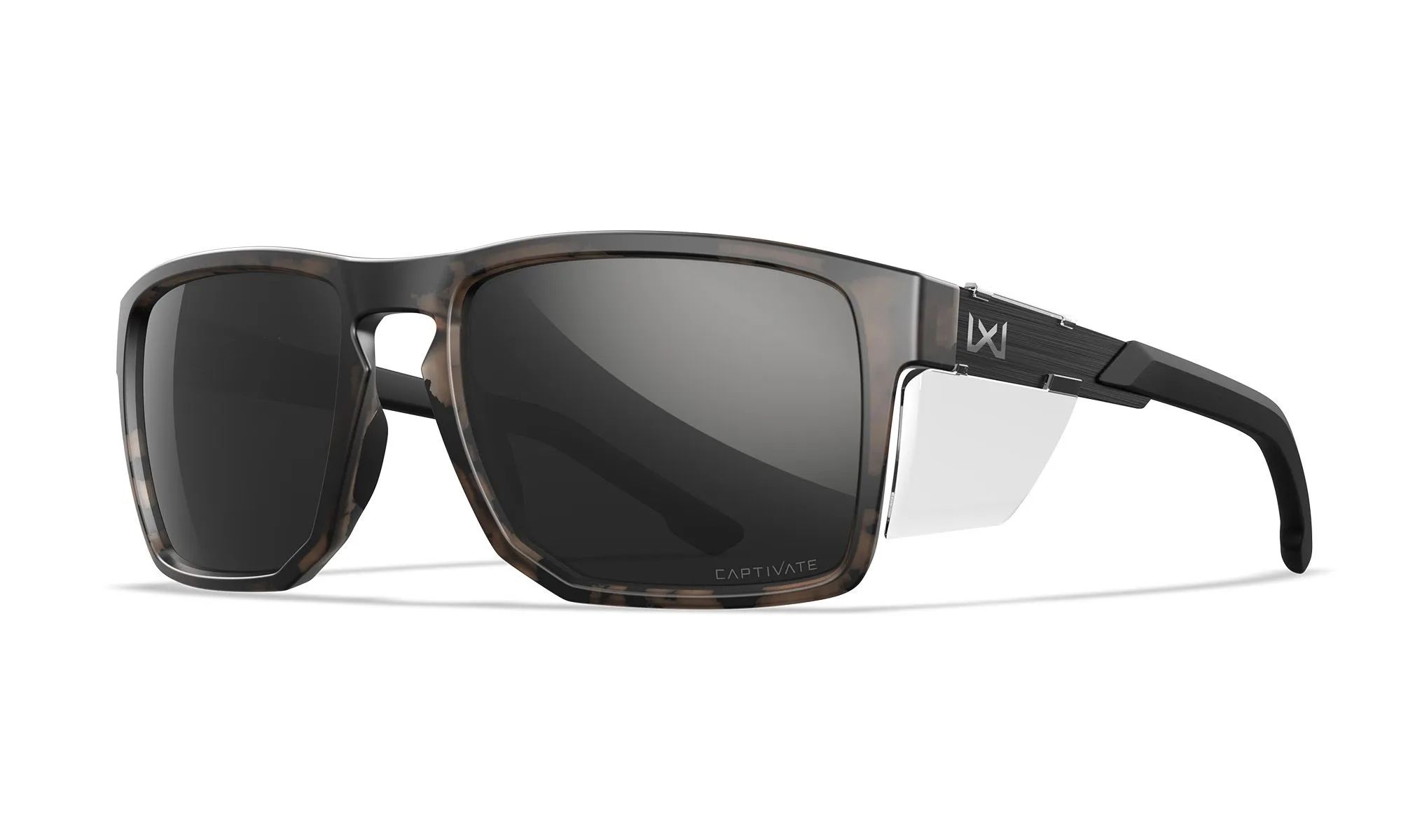 Тактичні окуляри Wiley X Apex - Captivate Polarized Black Mirror/Matte Tortoise Brown