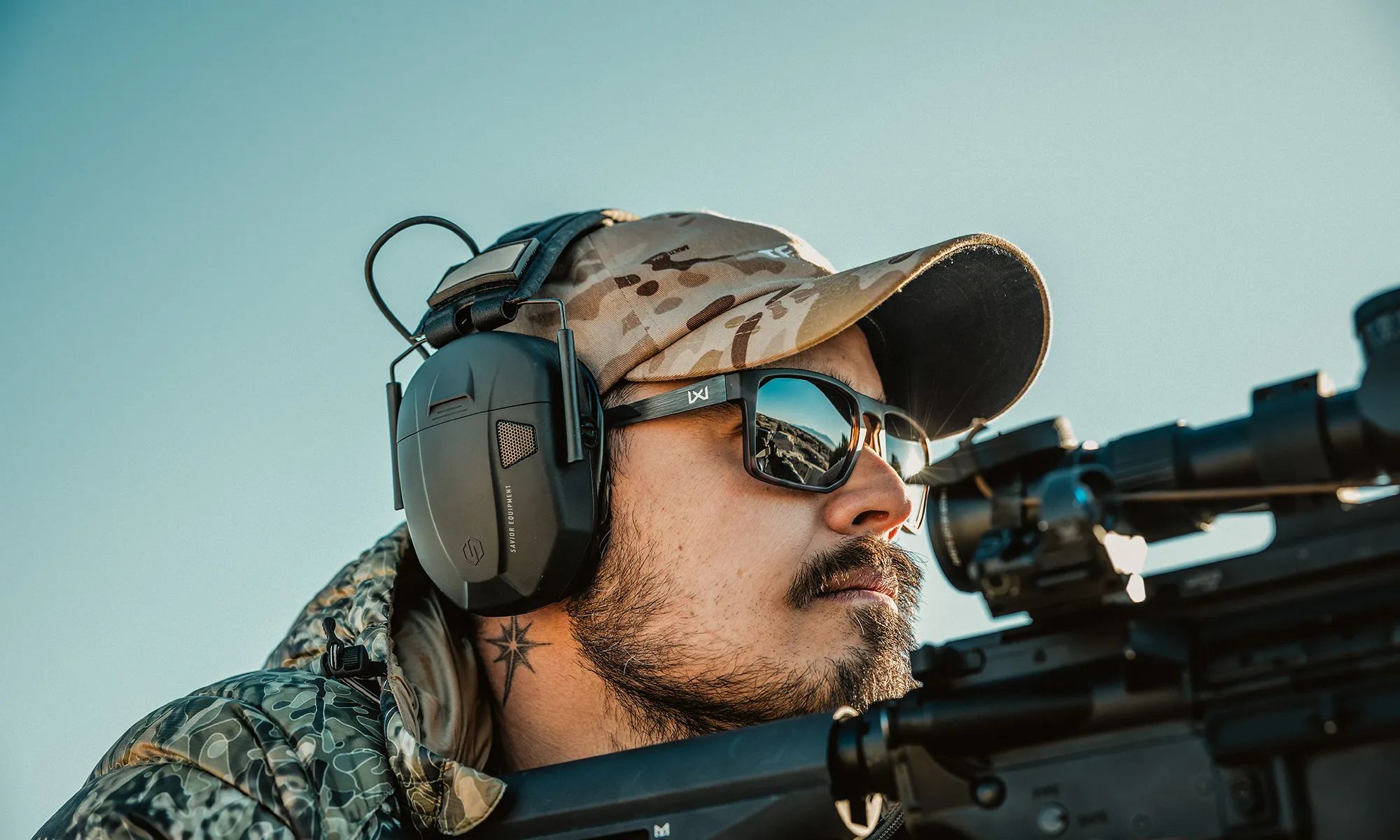 Тактичні окуляри Wiley X Apex - Captivate Polarized Black Mirror/Matte Tortoise Brown