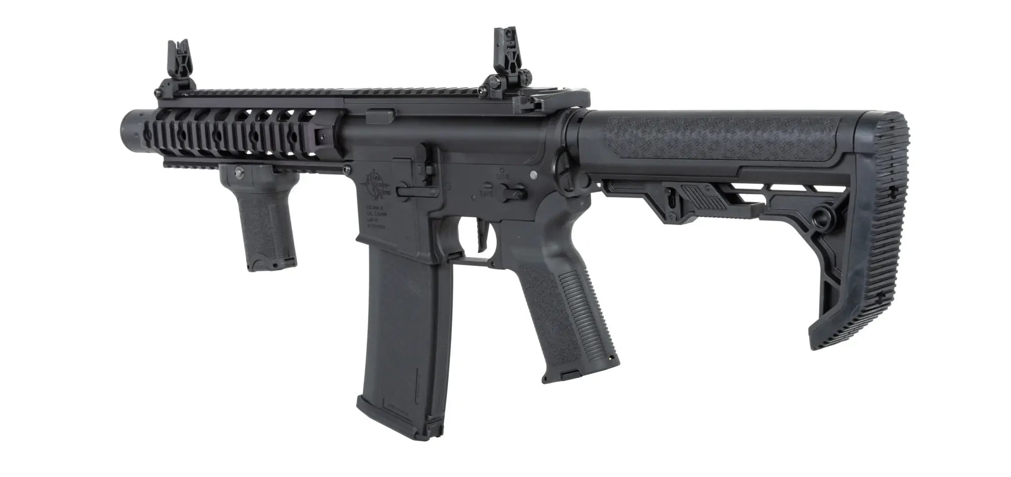Karabinek szturmowy AEG Specna Arms RRA SA-E05 Edge HAL ETU Light Ops Stock - Black