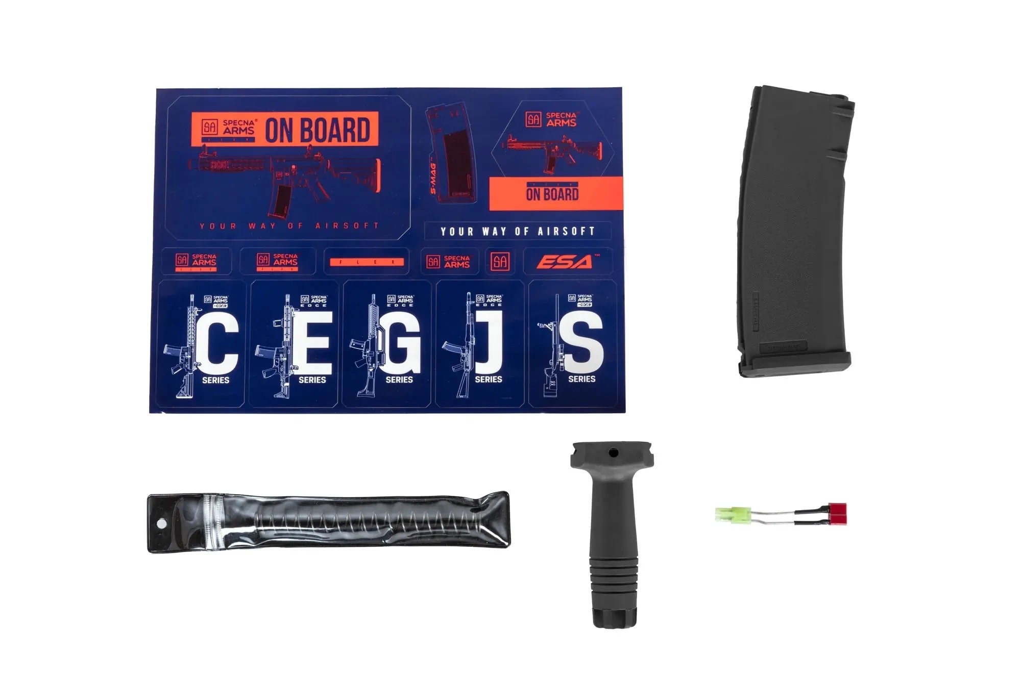 Штурмова гвинтівка AEG Specna Arms SA-F12 Flex Gate X-ASR - Black