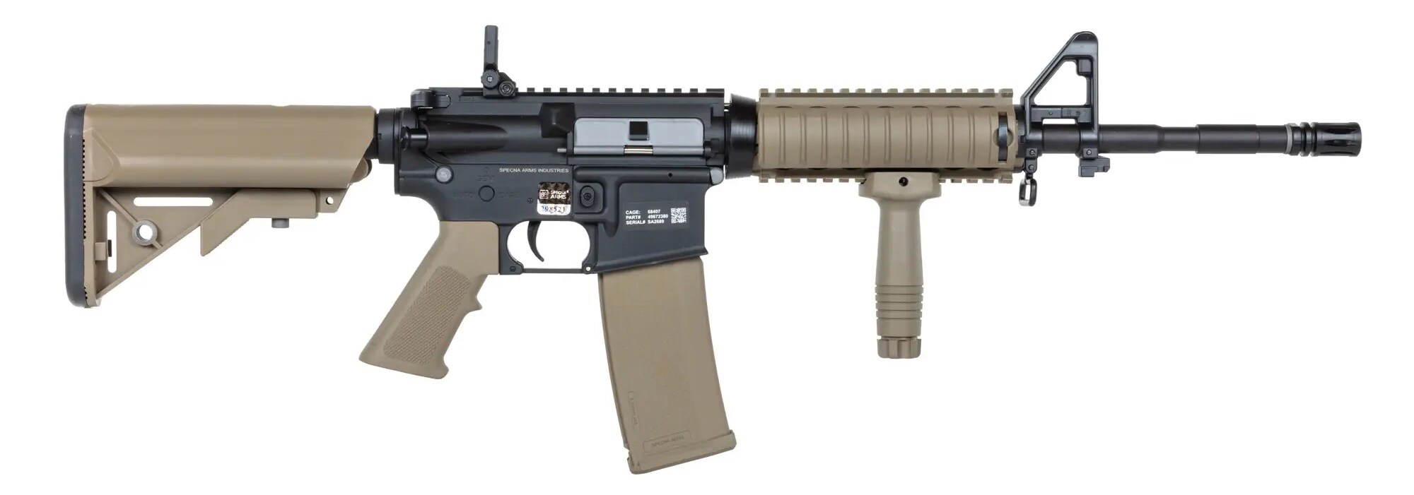 Штурмова гвинтівка AEG Specna Arms SA-F12 Flex Gate X-ASR - Half-Tan