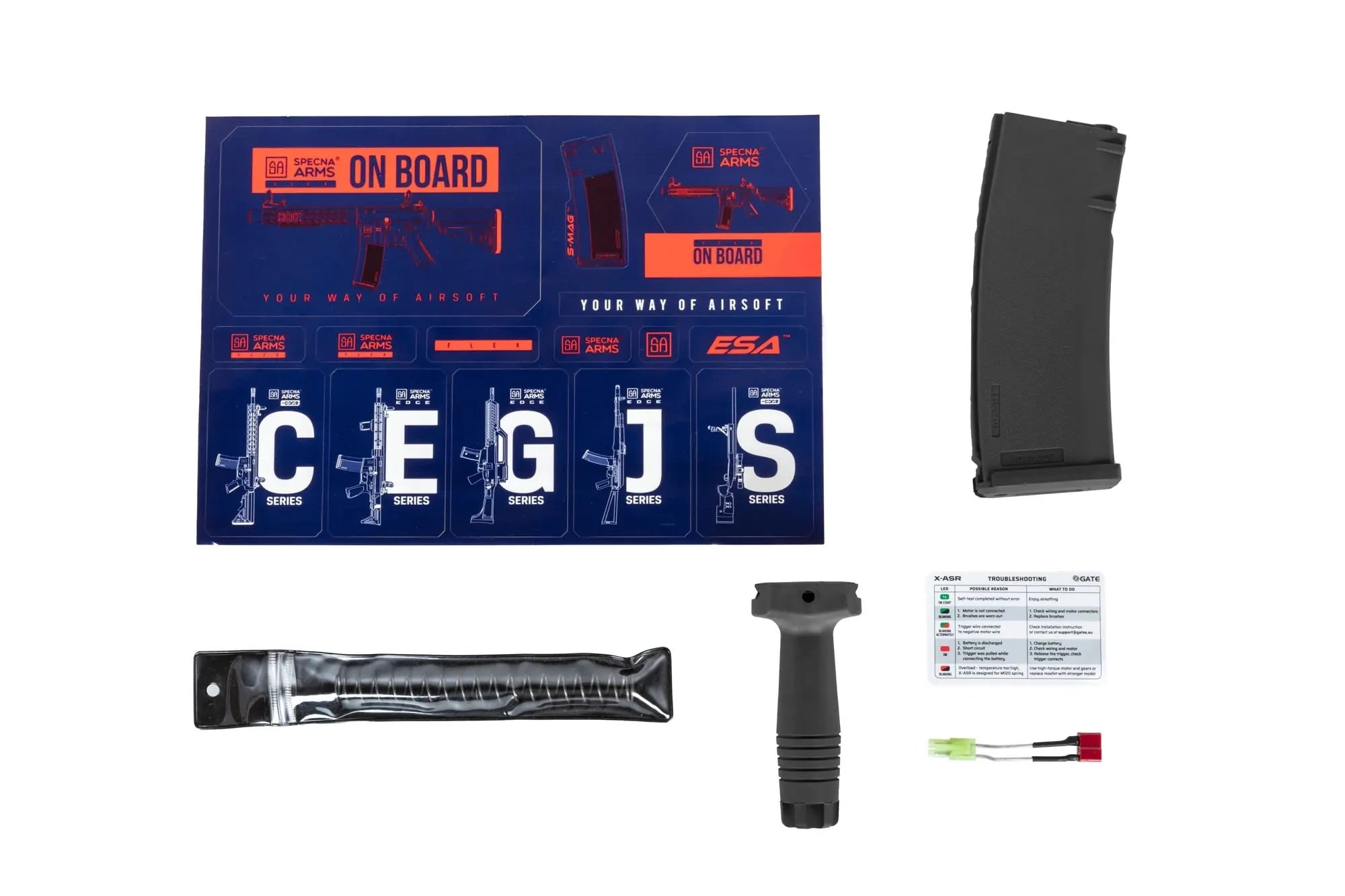 Штурмова гвинтівка AEG Specna Arms SA-F13 Flex Gate X-ASR - Black