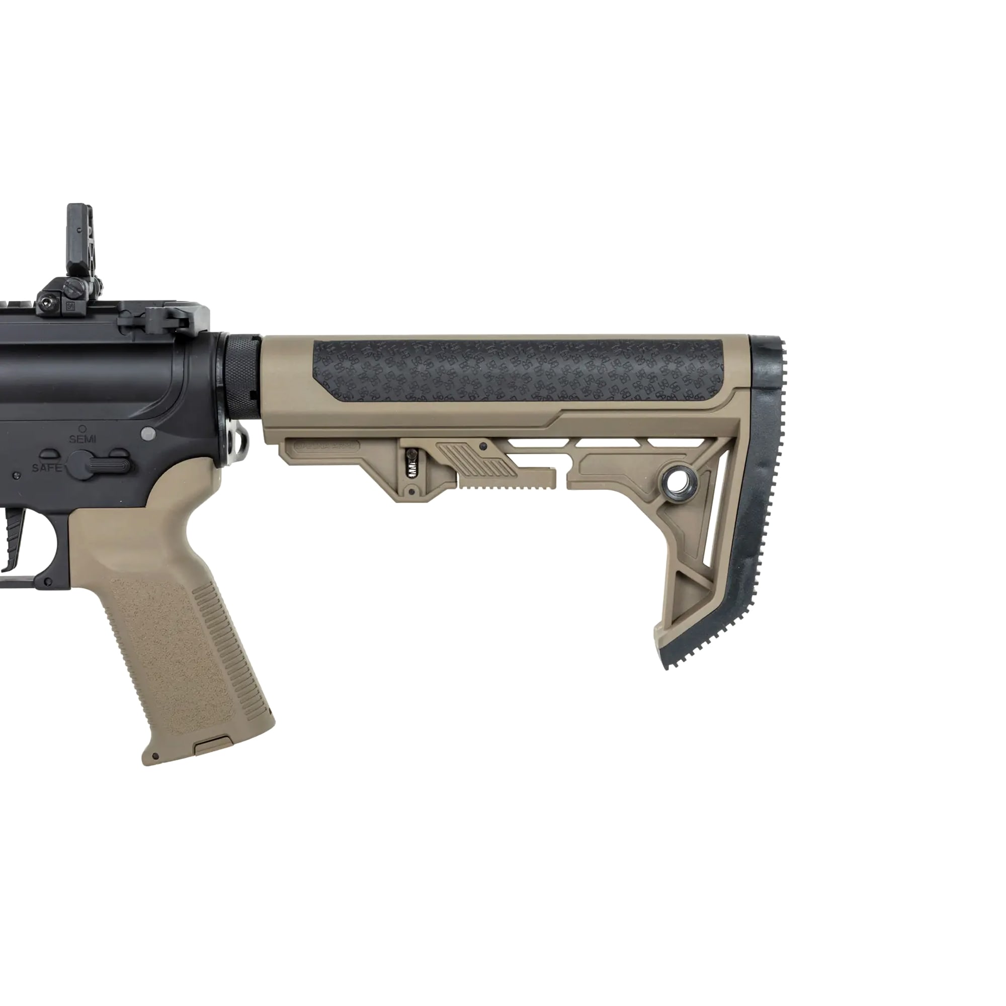 Karabinek szturmowy AEG Specna Arms RRA SA-P07 PRIME HAL ETU Light Ops Stock High Torque - Half-Tan