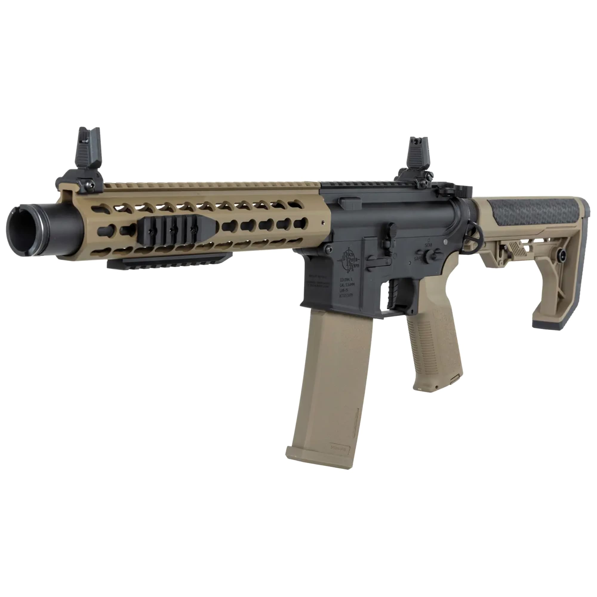 Karabinek szturmowy AEG Specna Arms RRA SA-P07 PRIME HAL ETU Light Ops Stock High Torque - Half-Tan