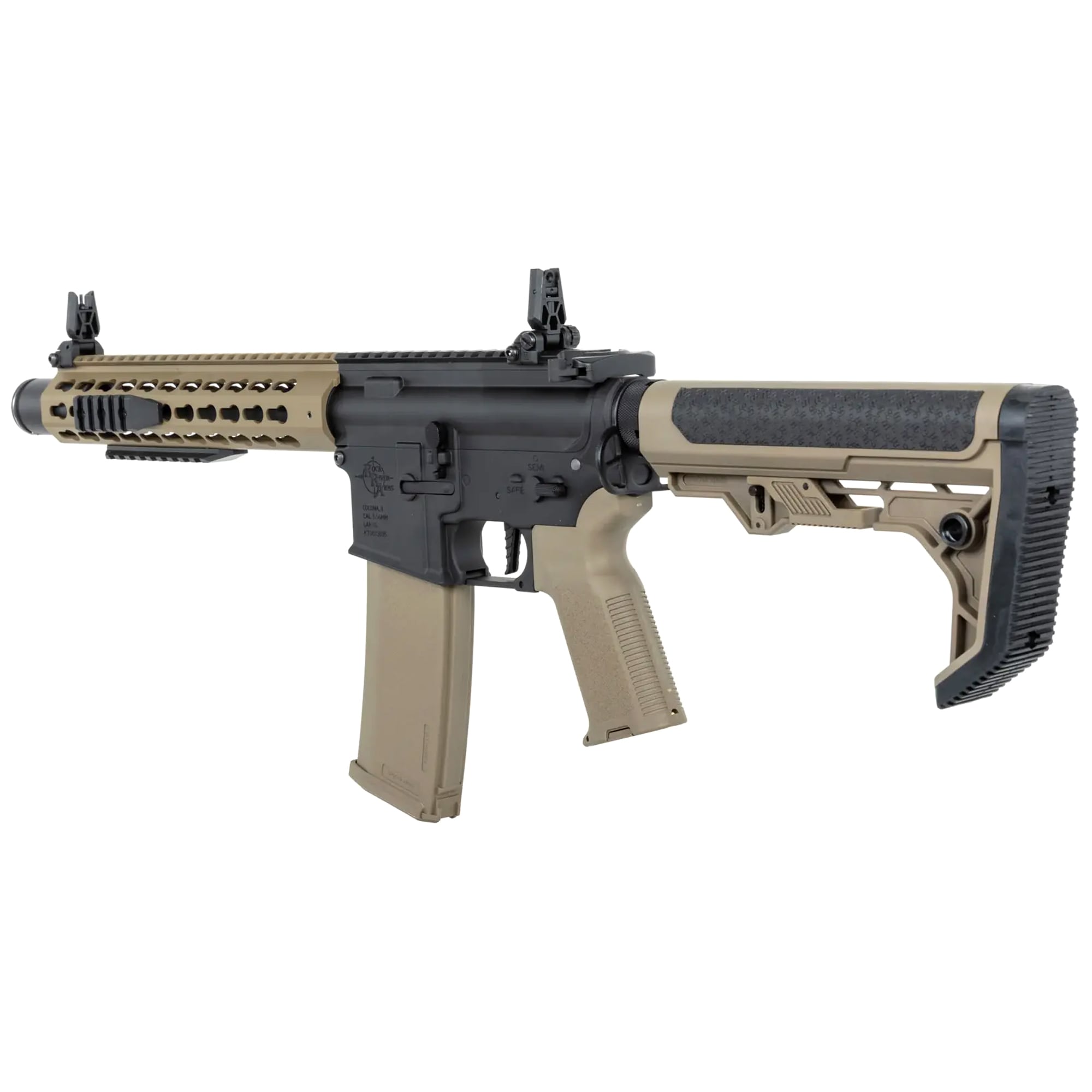 Karabinek szturmowy AEG Specna Arms RRA SA-P07 PRIME HAL ETU Light Ops Stock High Torque - Half-Tan
