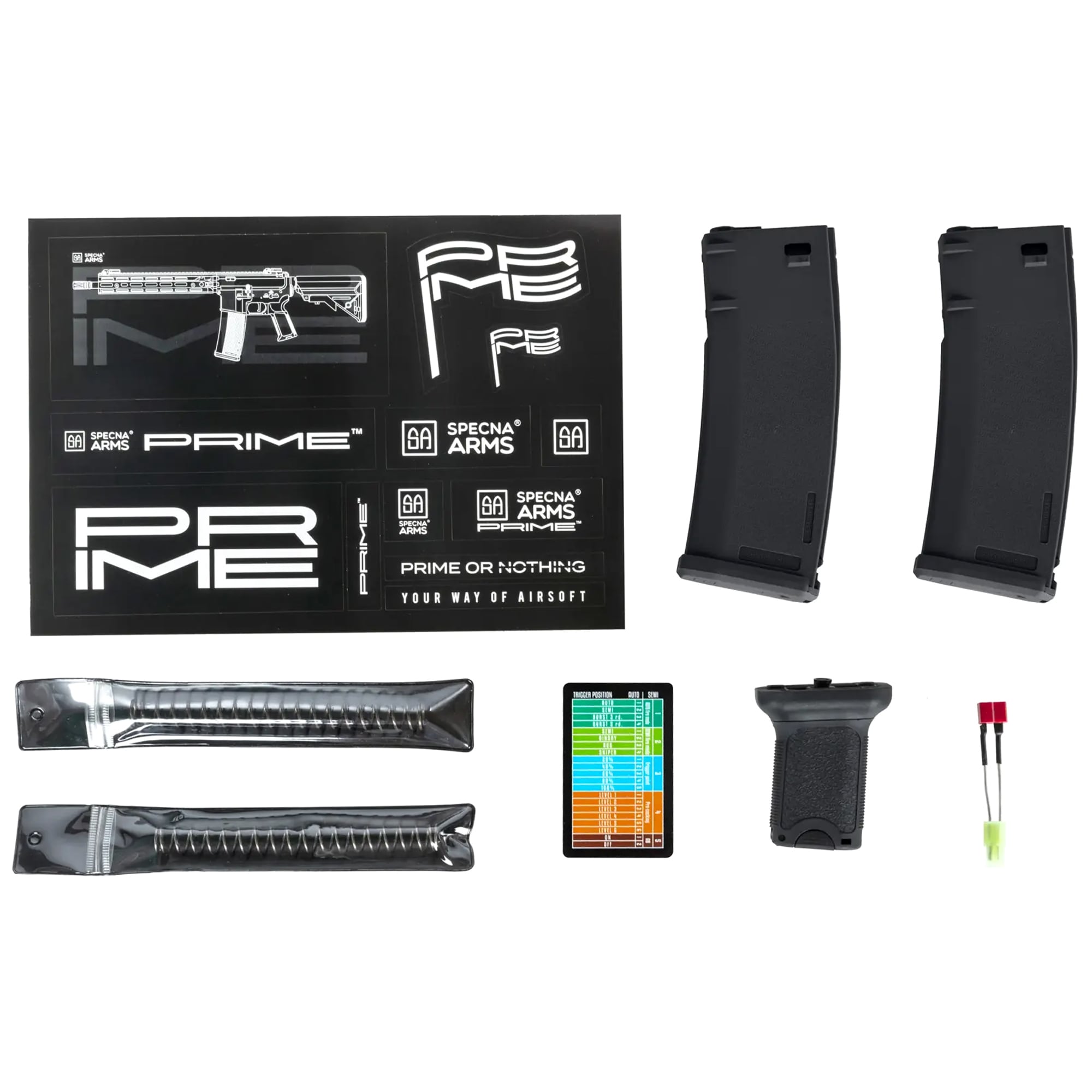 Karabinek szturmowy AEG Specna Arms RRA SA-P07 PRIME HAL ETU Light Ops Stock High Torque - Chaos Grey