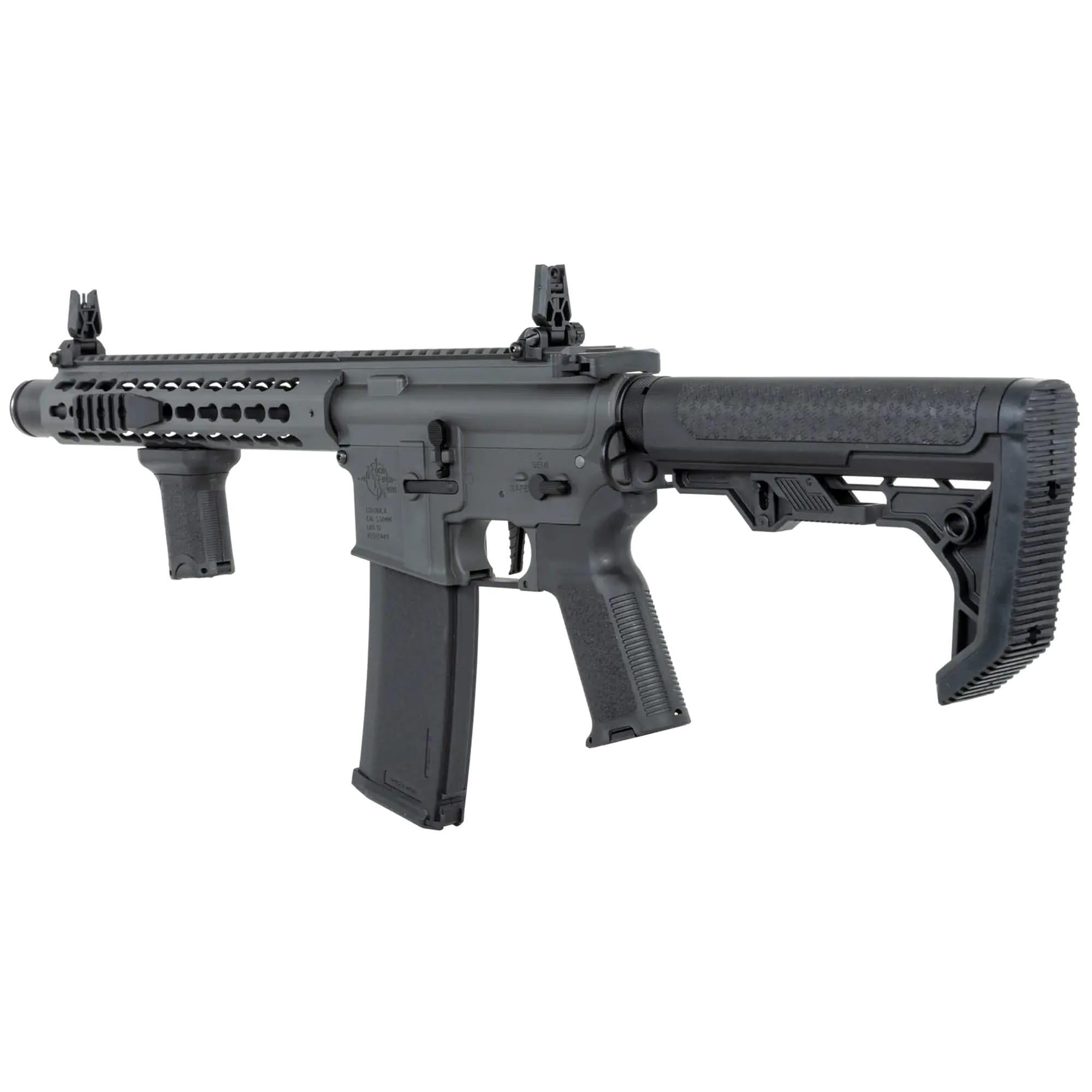 Karabinek szturmowy AEG Specna Arms RRA SA-P07 PRIME HAL ETU Light Ops Stock High Torque - Chaos Grey
