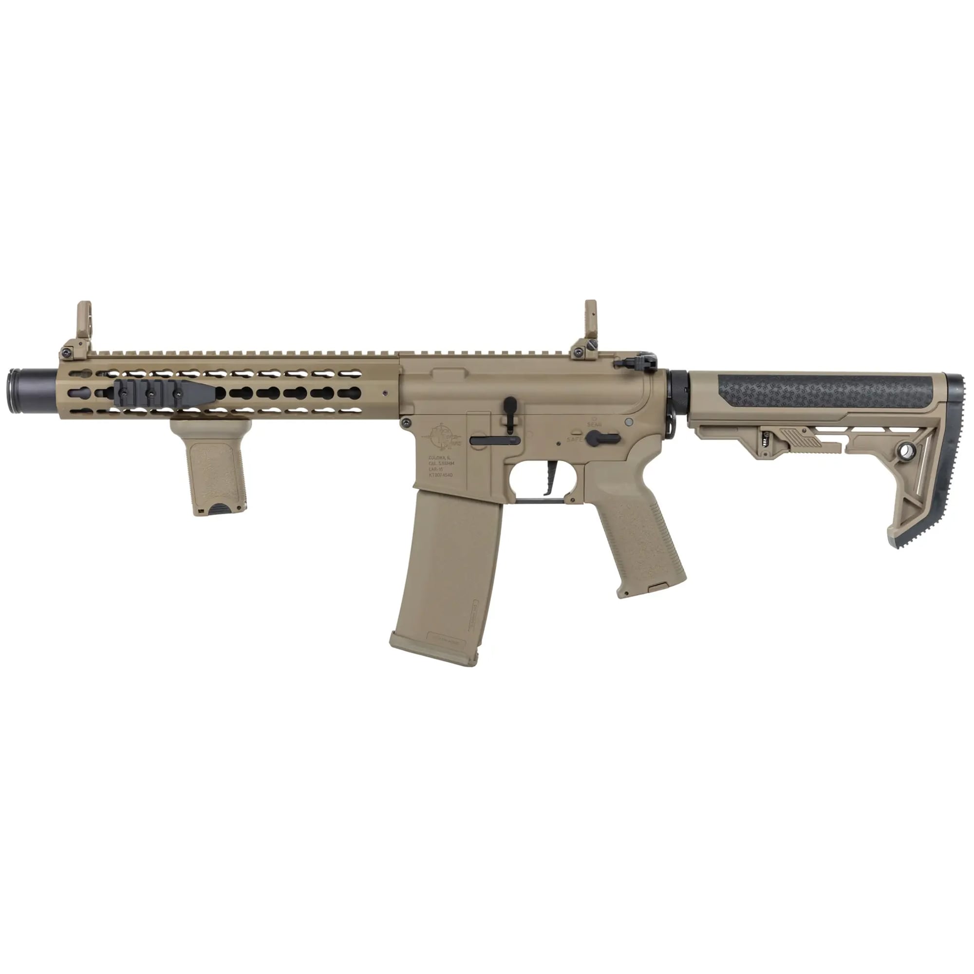Karabinek szturmowy AEG Specna Arms RRA SA-P07 PRIME HAL ETU Light Ops Stock High Torque - Tan