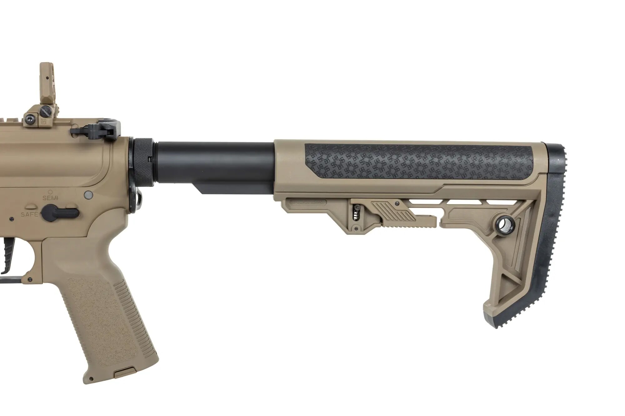 Karabinek szturmowy AEG Specna Arms RRA SA-P07 PRIME HAL ETU Light Ops Stock High Torque - Tan