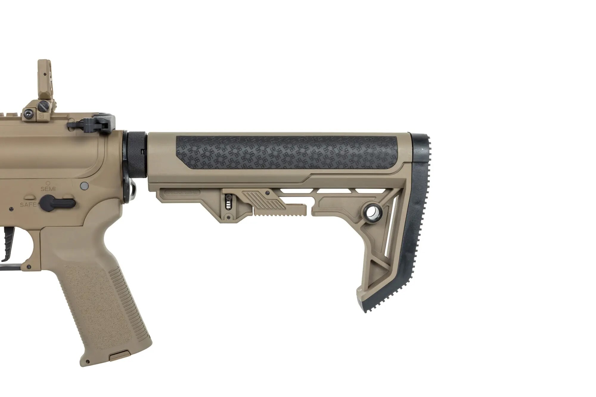Karabinek szturmowy AEG Specna Arms RRA SA-P07 PRIME HAL ETU Light Ops Stock High Torque - Tan