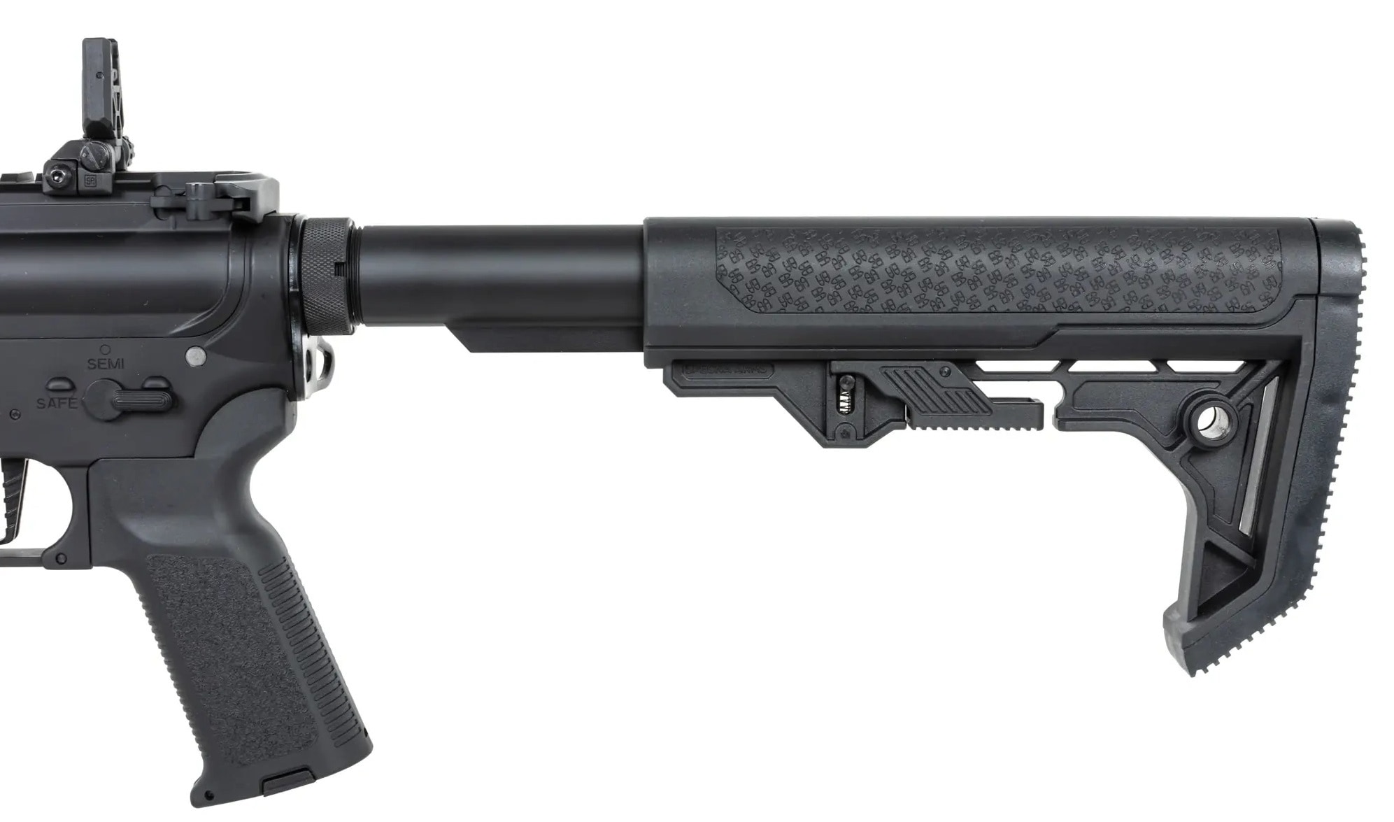 Karabinek szturmowy AEG Specna Arms RRA SA-P08 Prime HAL ETU Light Ops Stock High Torque - Black