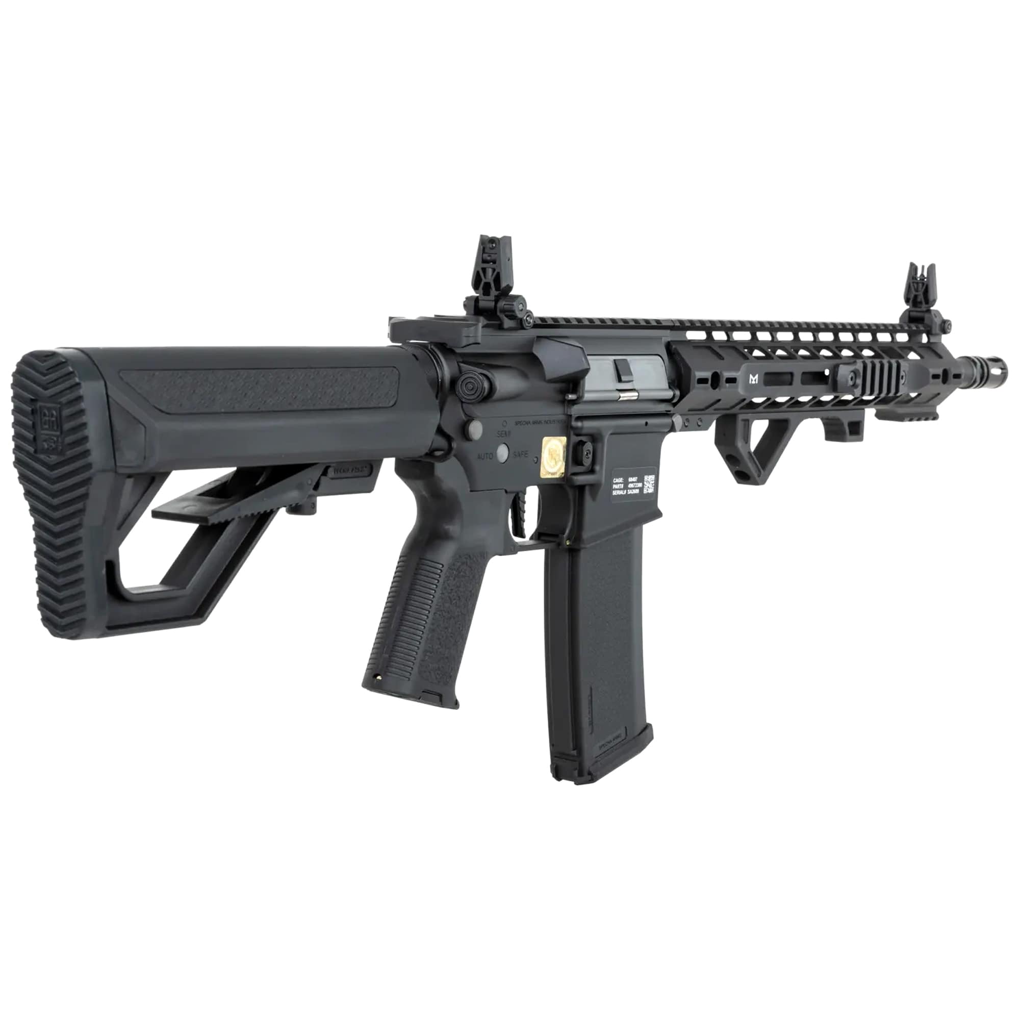 Штурмова гвинтівка AEG Specna Arms RRA SA-P14 Prime HAL ETU Heavy Ops Stock High Torque 22TPA - Black