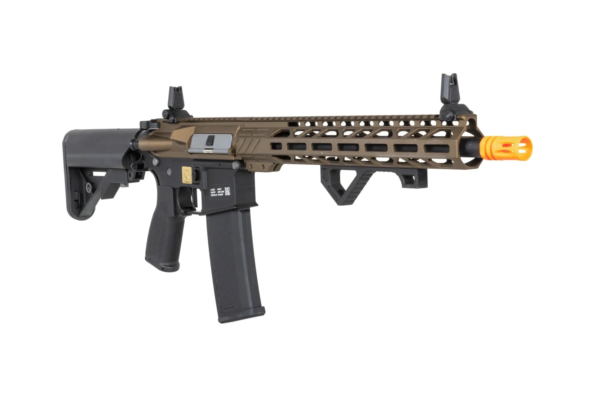 Karabinek szturmowy AEG Specna Arms RRA SA-E24 HAL ETU - Chaos Bronze
