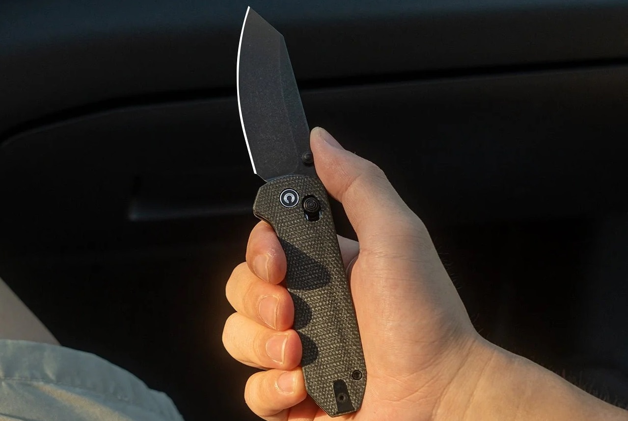 Складаний ніж Civivi Yonder Micarta - Dark Green