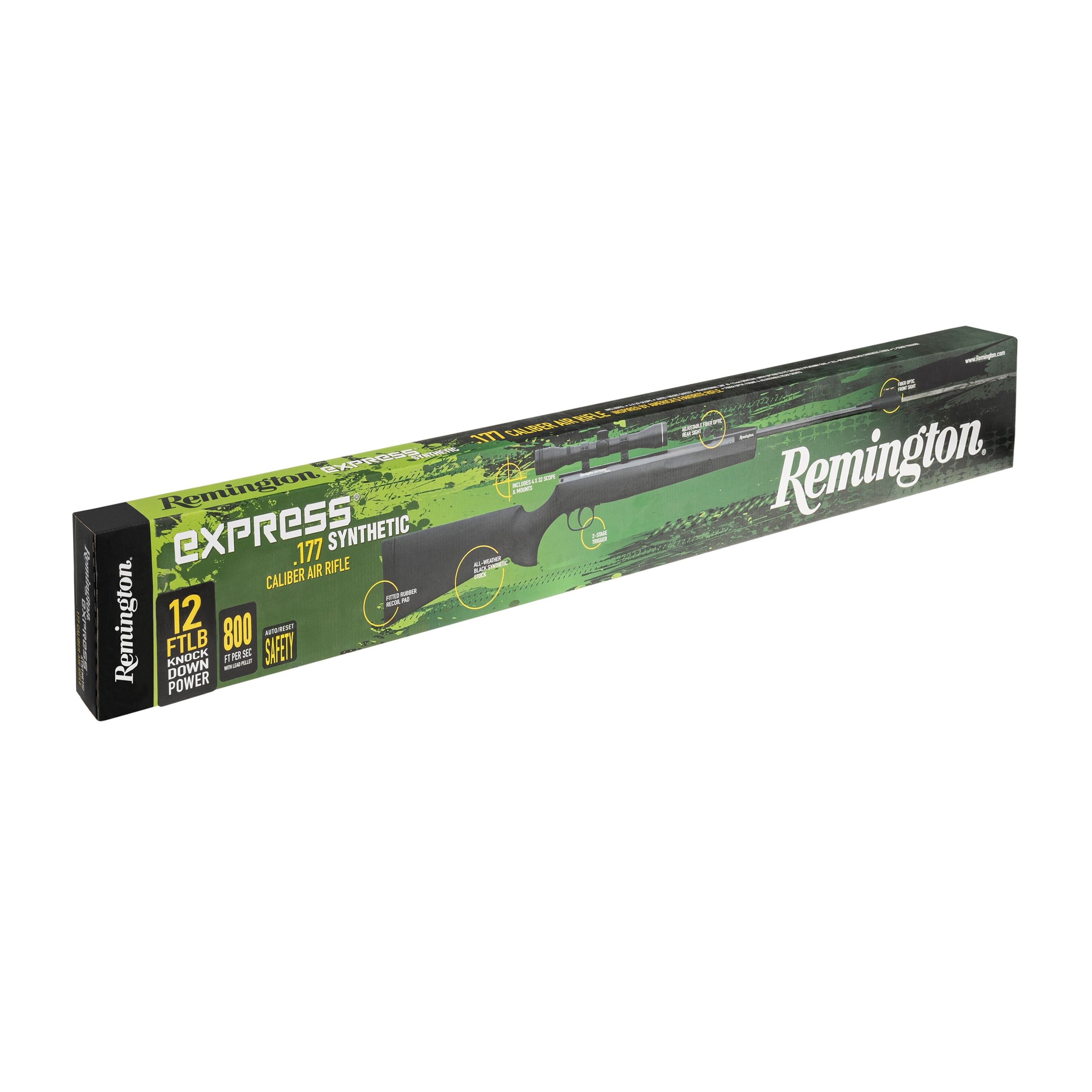 Пневматична гвинтівка Remington Express Synthetic 4,5 мм з прицілом 4x32