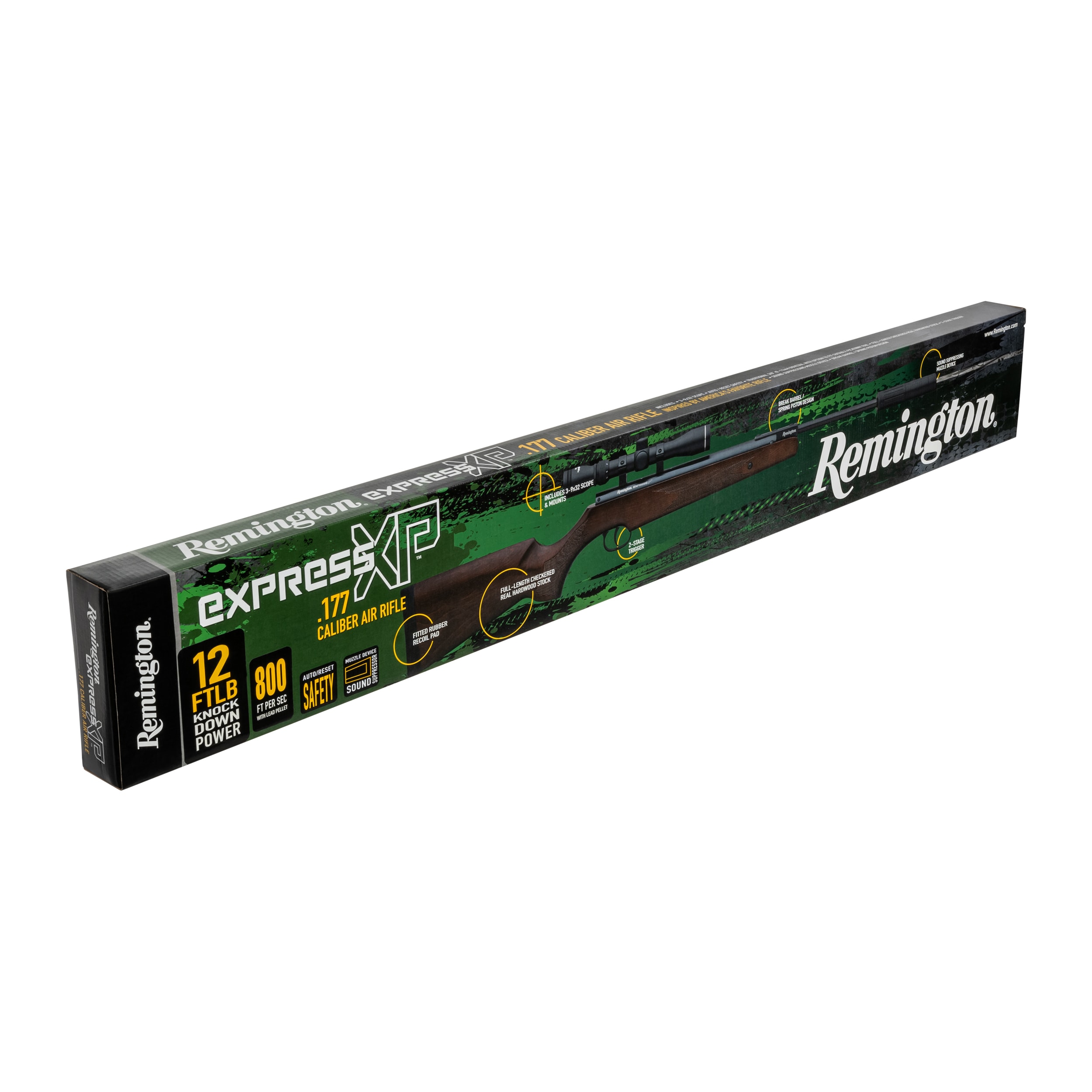 Wiatrówka Remington Express XP Wood 4,5 mm z lunetą 3-9x32