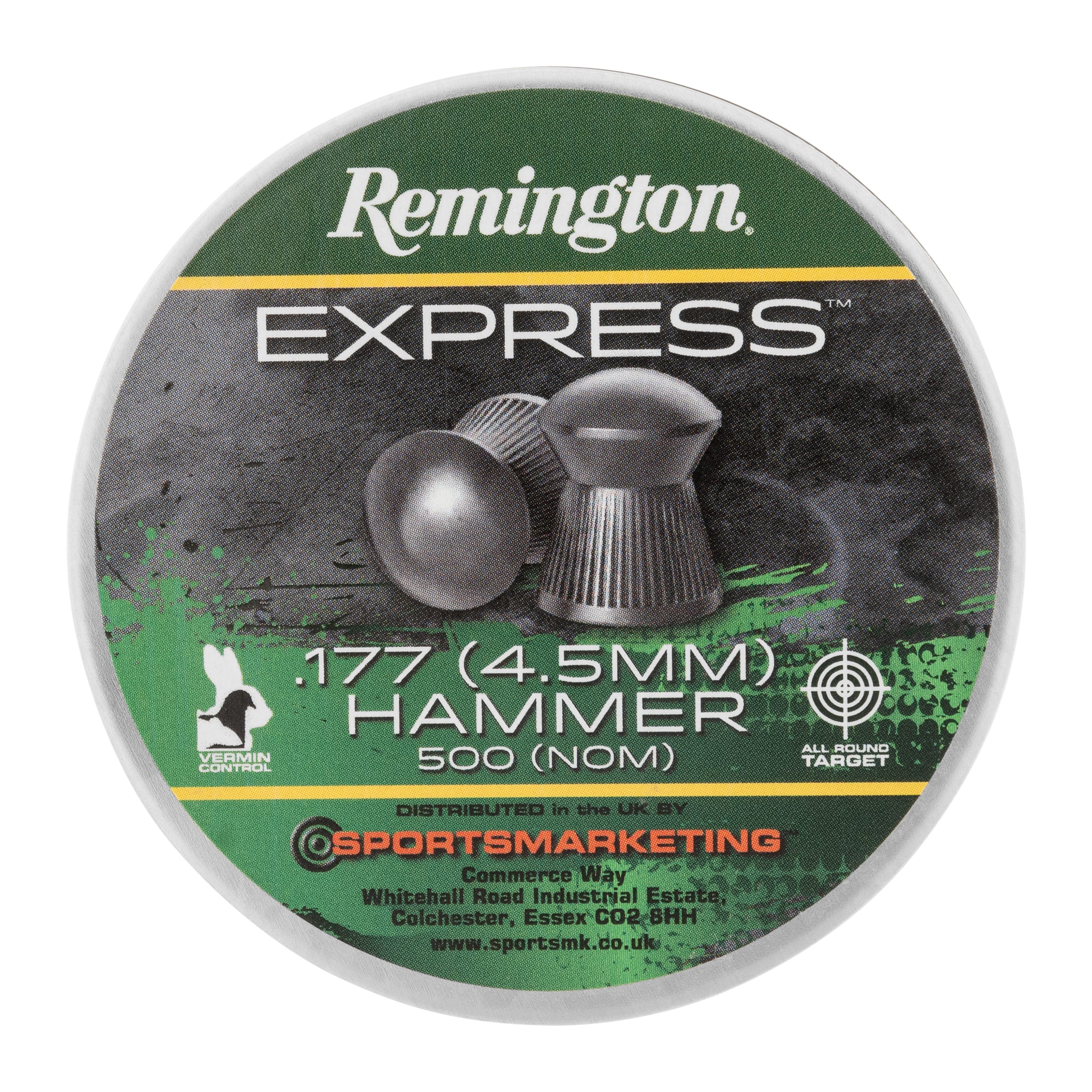 Śrut Remington Express Hammer 4,5 mm 500 szt.