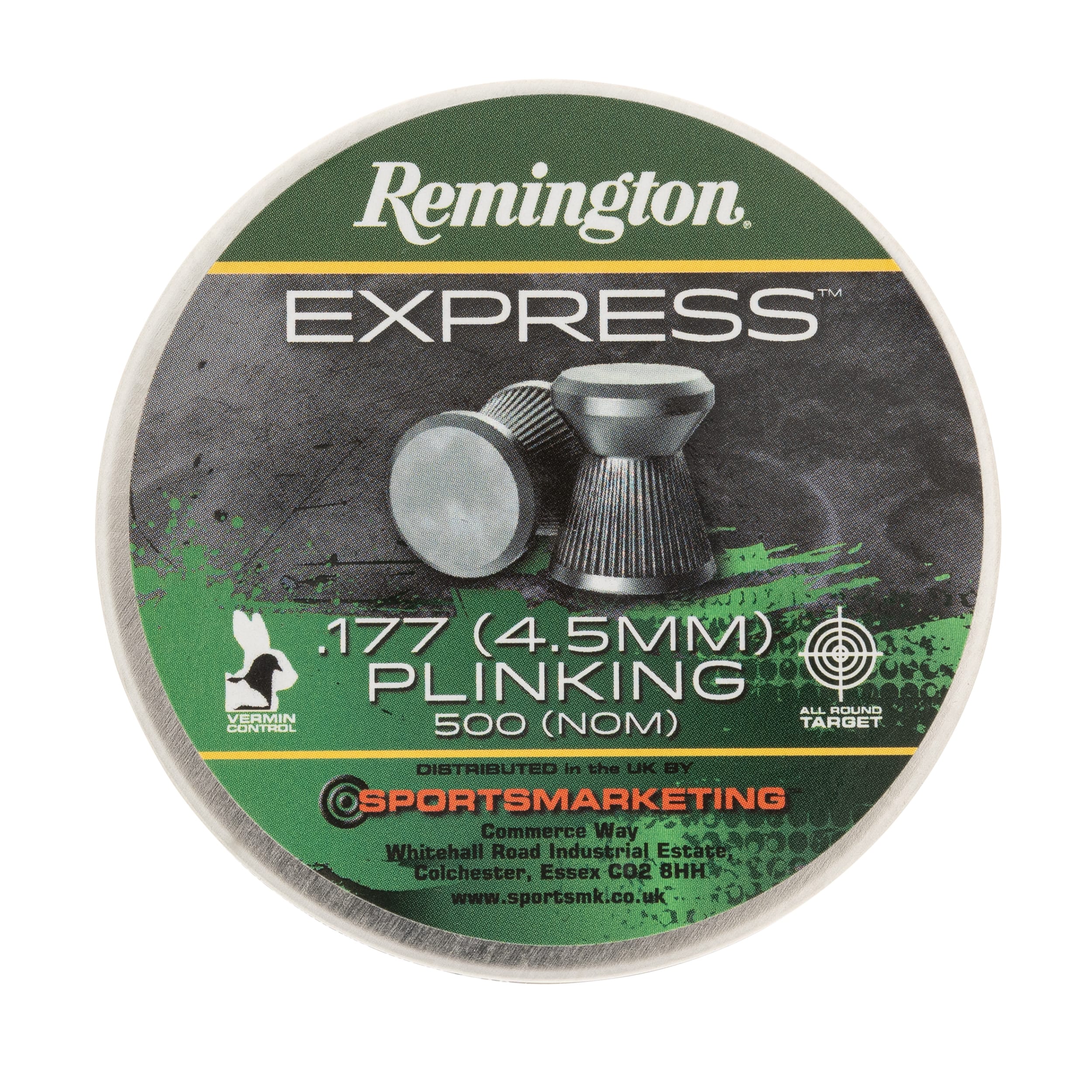 Śrut Remington Express Plinking 4,5 mm 500 szt.
