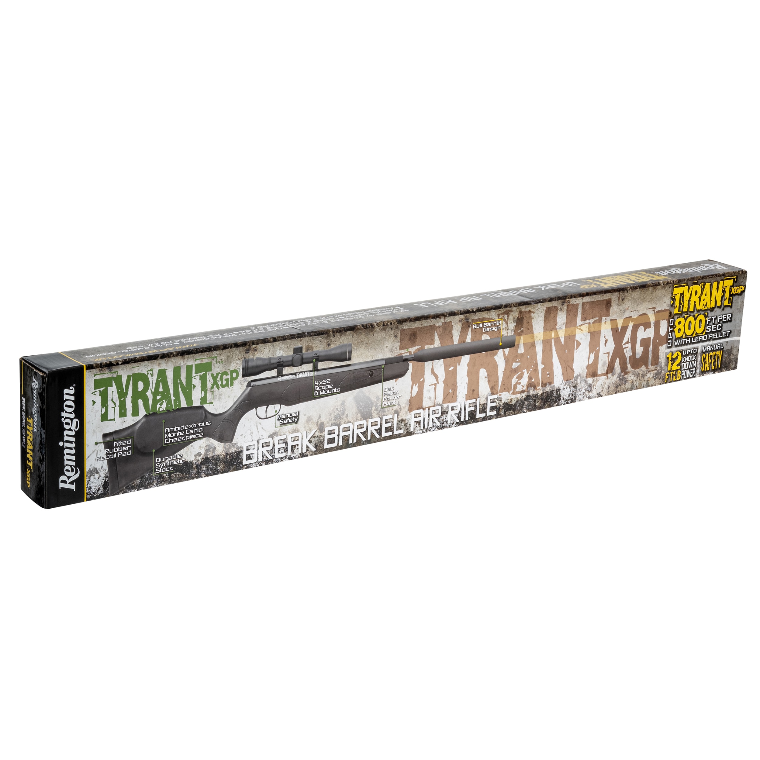 Wiatrówka Remington Tyrant XGP Synthetic 4,5 mm z lunetą 4x32