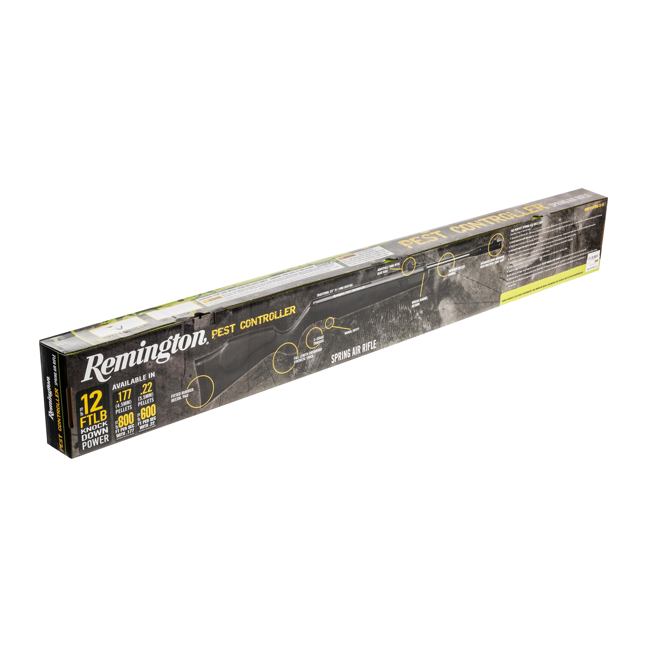 Wiatrówka Remington PC Synthetic 4,5 mm - Black
