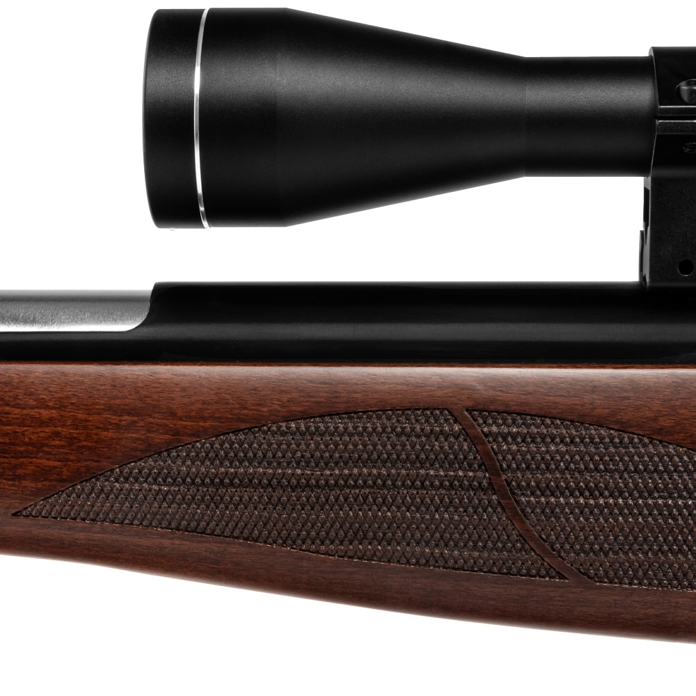Пневматична гвинтівка SMK Remington Warhawk Wood 4,5 мм з оптичним прицілом 3-9x40