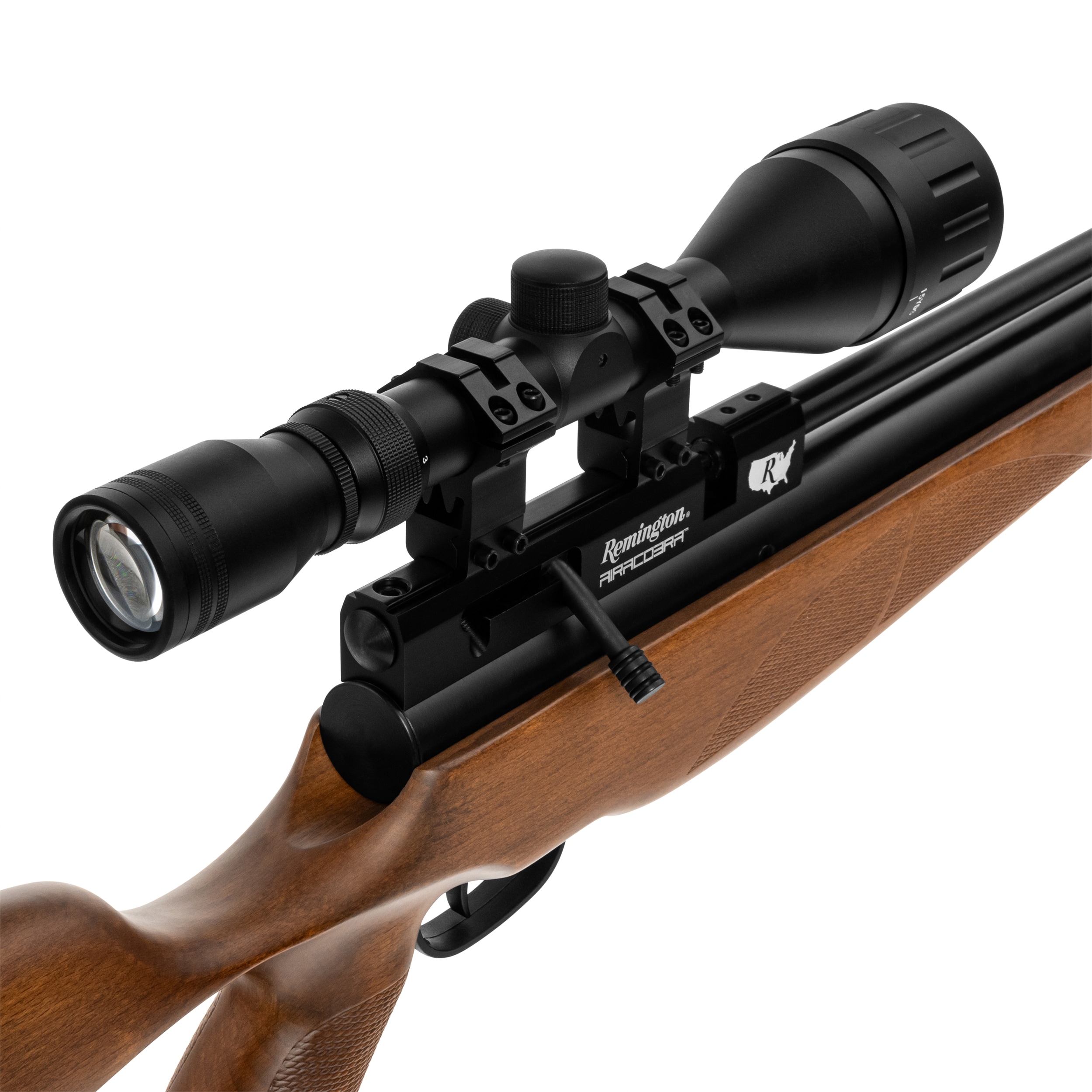 Пневматична гвинтівка Remington Airacobra Wood 4,5 мм з оптичним прицілом 3-9x50