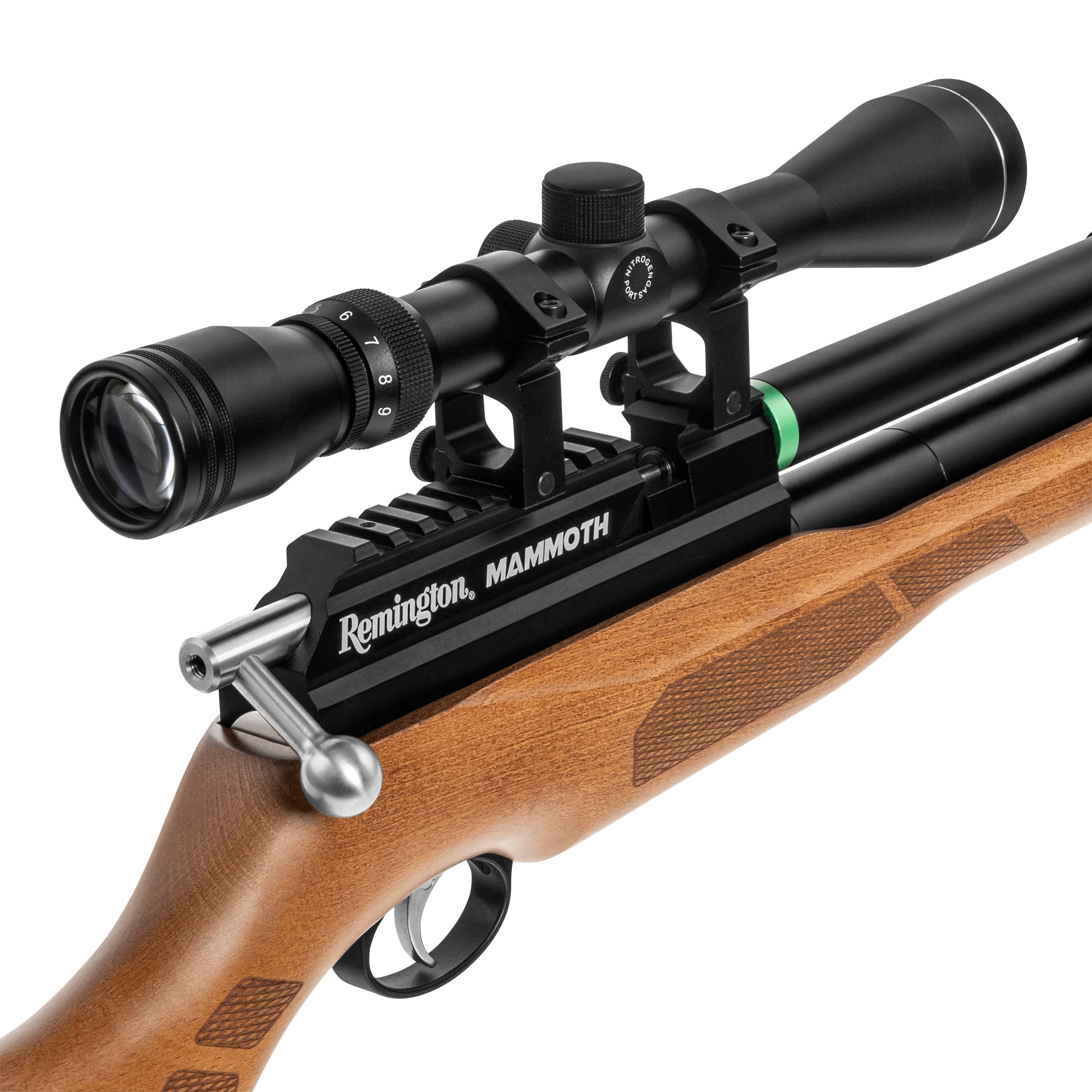 Пневматична гвинтівка Remington Mammoth Wood 4,5 мм з оптичним прицілом 3-9x50