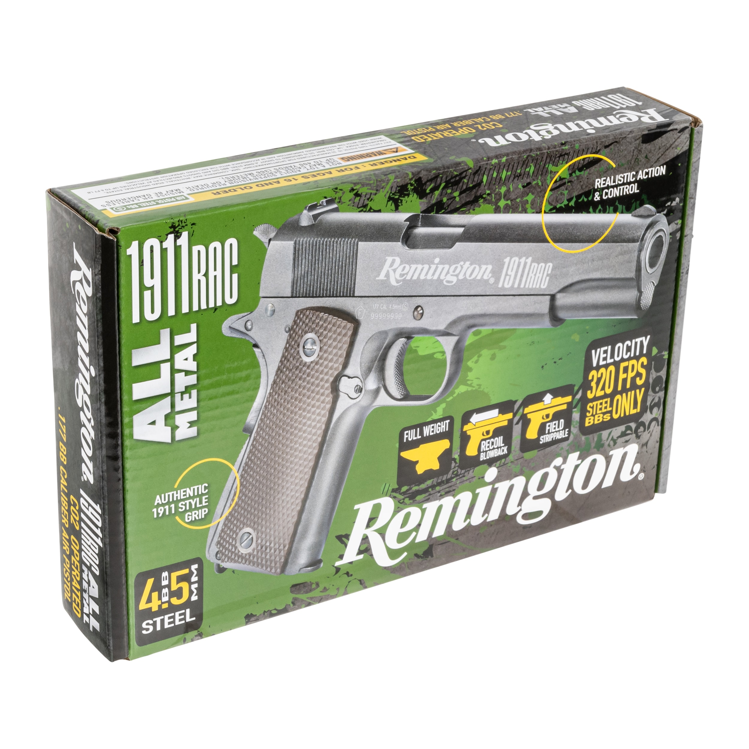 Пневматичний пістолет Remington 1911 RAC 4,5 мм - Grey