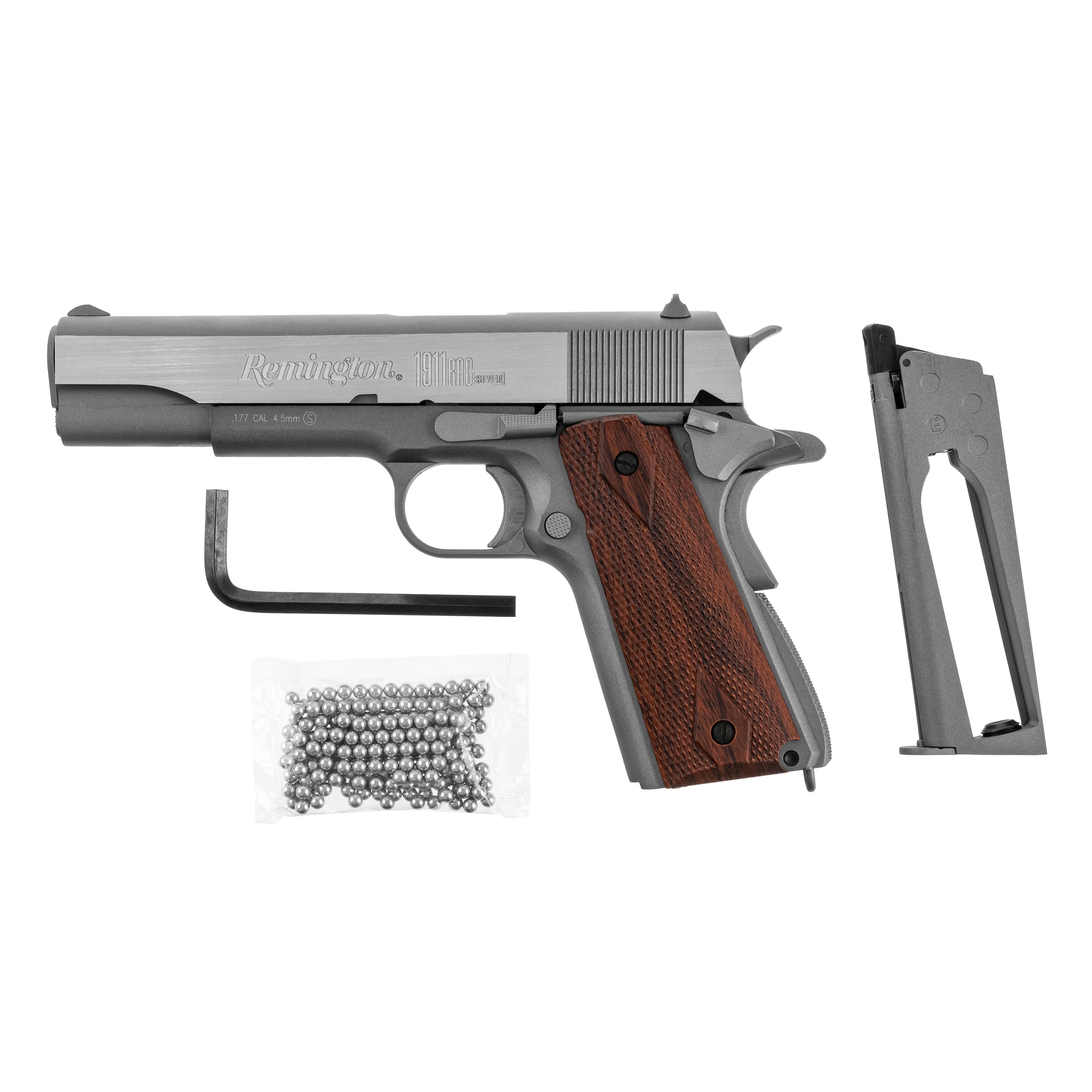 Пневматичний пістолет Remington 1911 RAC 4,5 мм - Silver