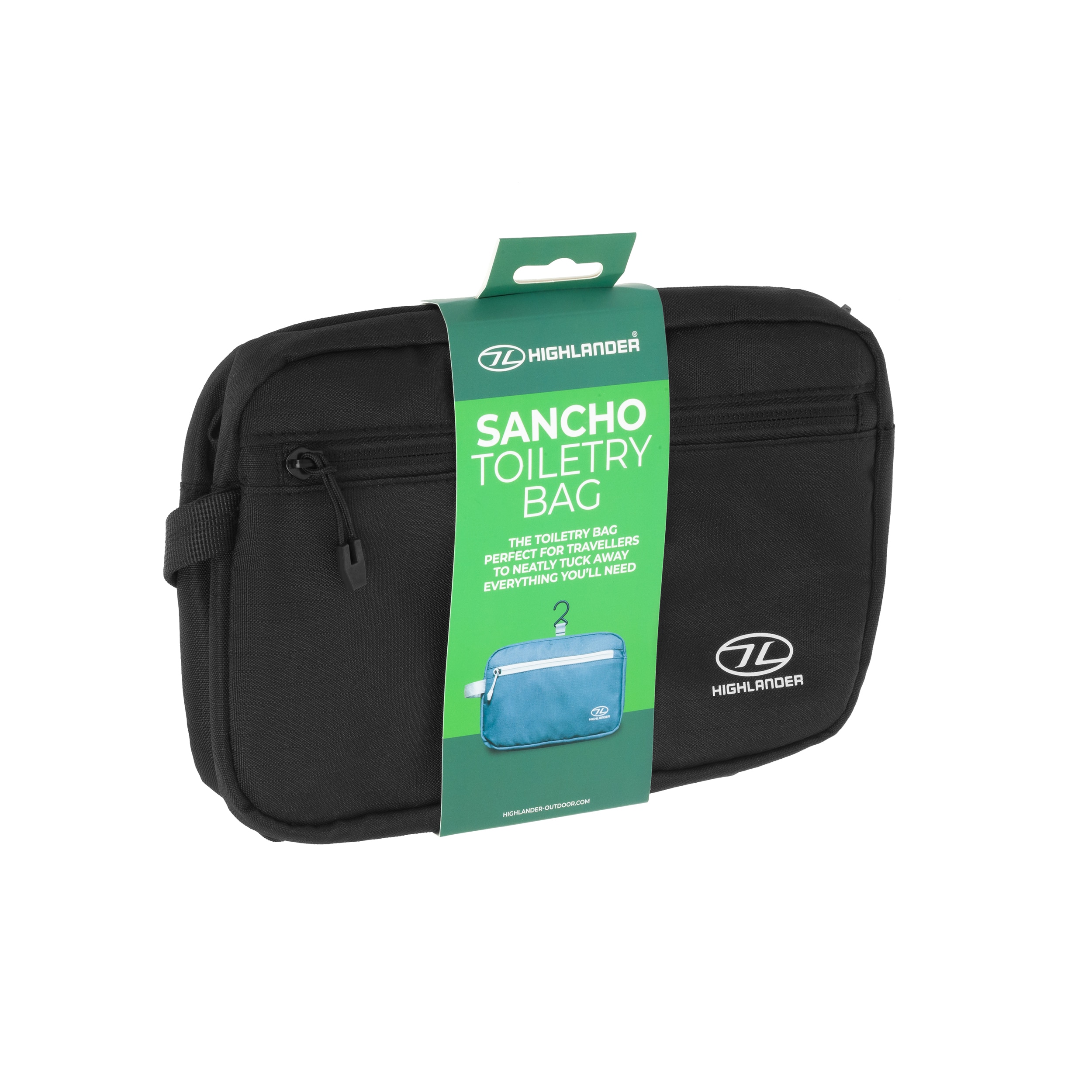 Kosmetyczka Highlander Outdoor Sancho Toiletry Bag - Black