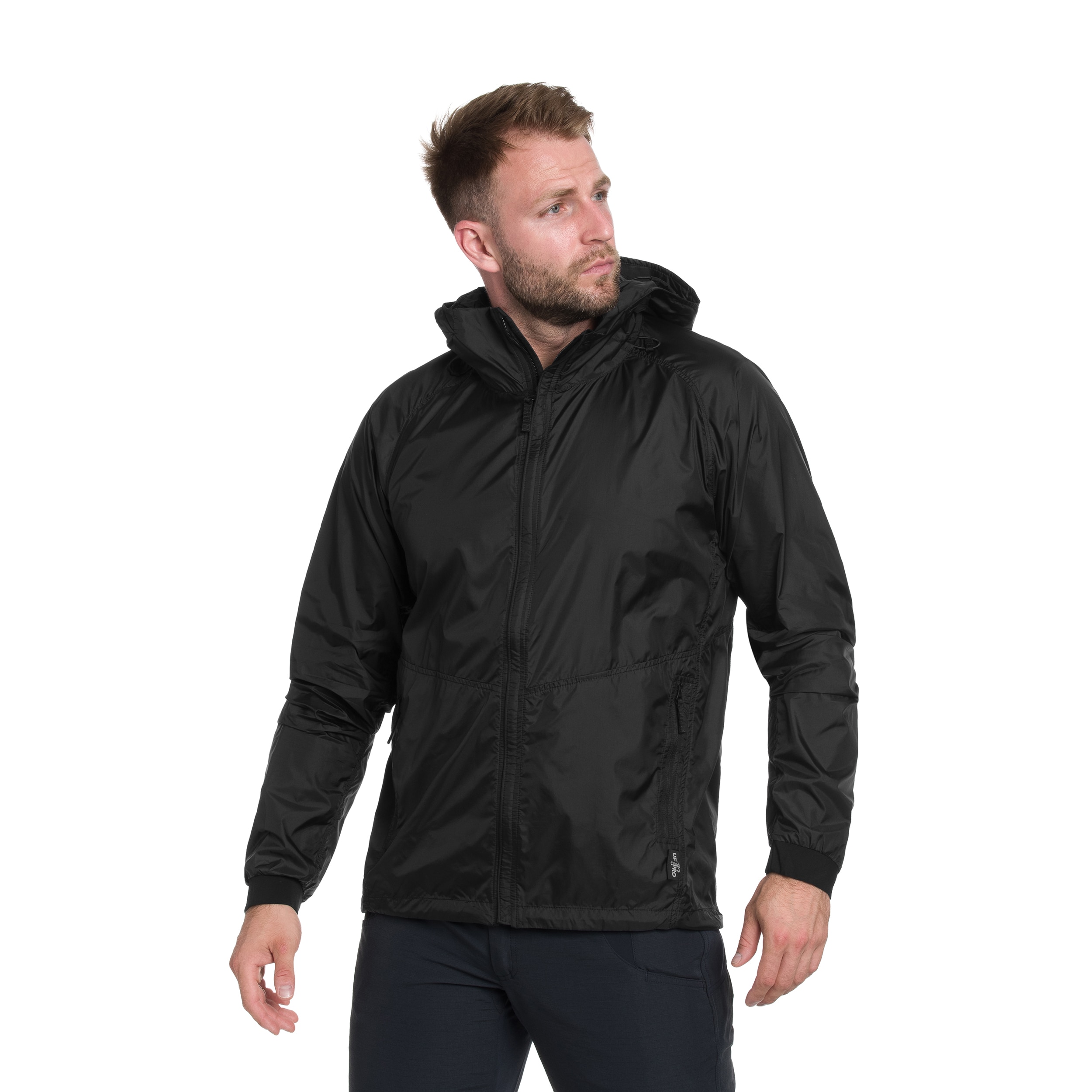 Kurtka UF PRO Storm Chaser Windbreaker Jacket - Black