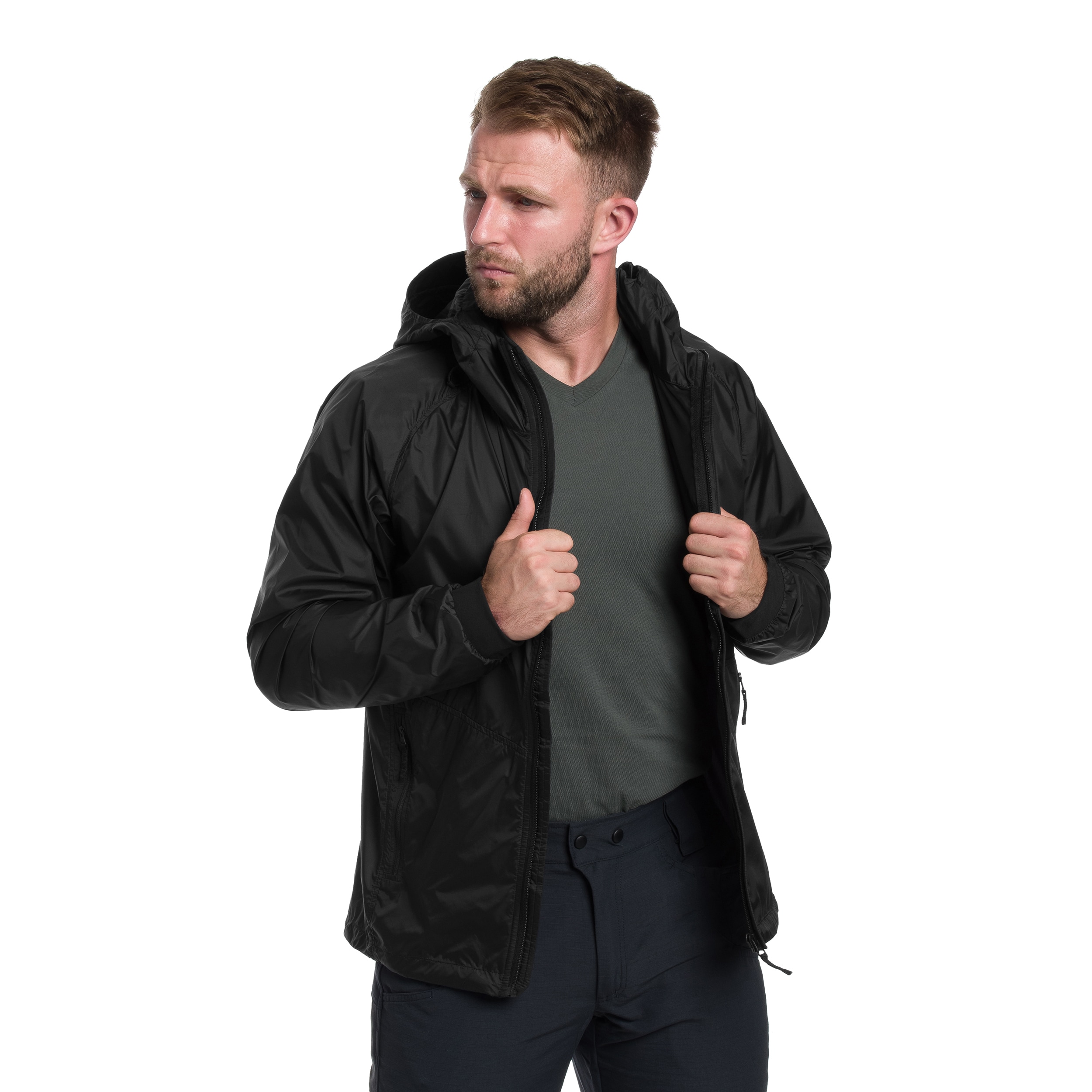 Kurtka UF PRO Storm Chaser Windbreaker Jacket - Black