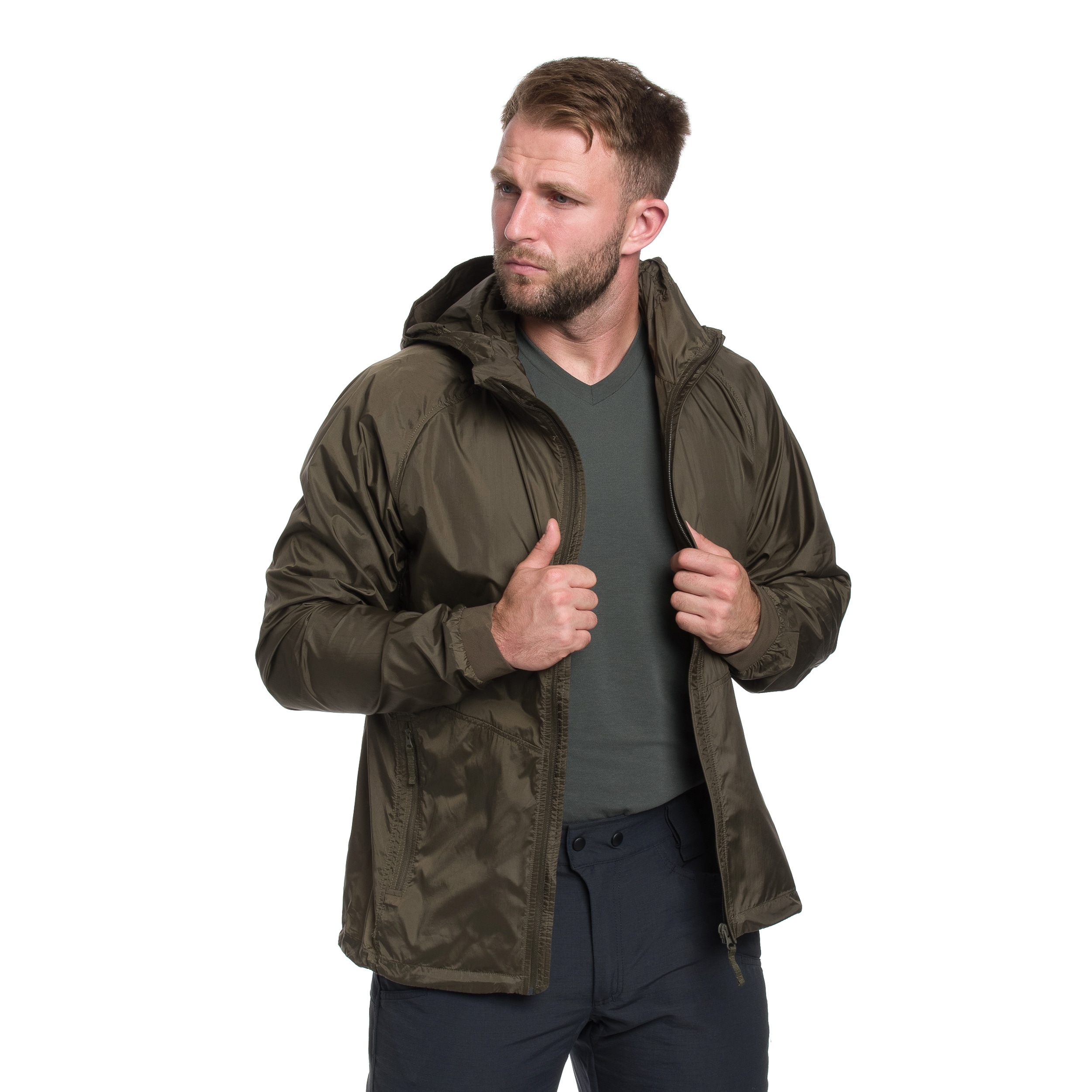 Куртка UF PRO Storm Chaser Windbreaker Jacket - Brown Grey