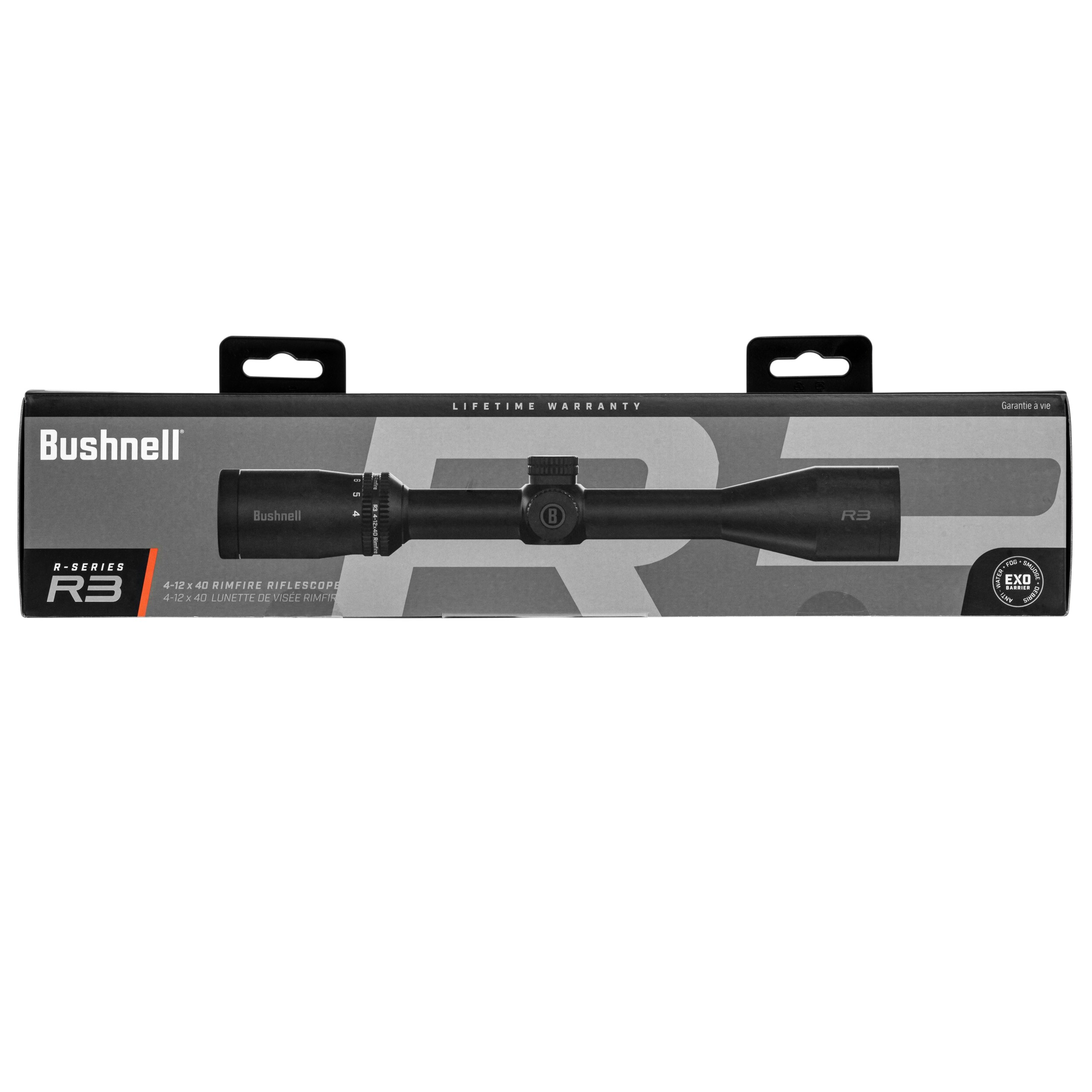 Оптичний приціл Bushnell R3 4-12x40 Rimfire DZ22 BDC - Black