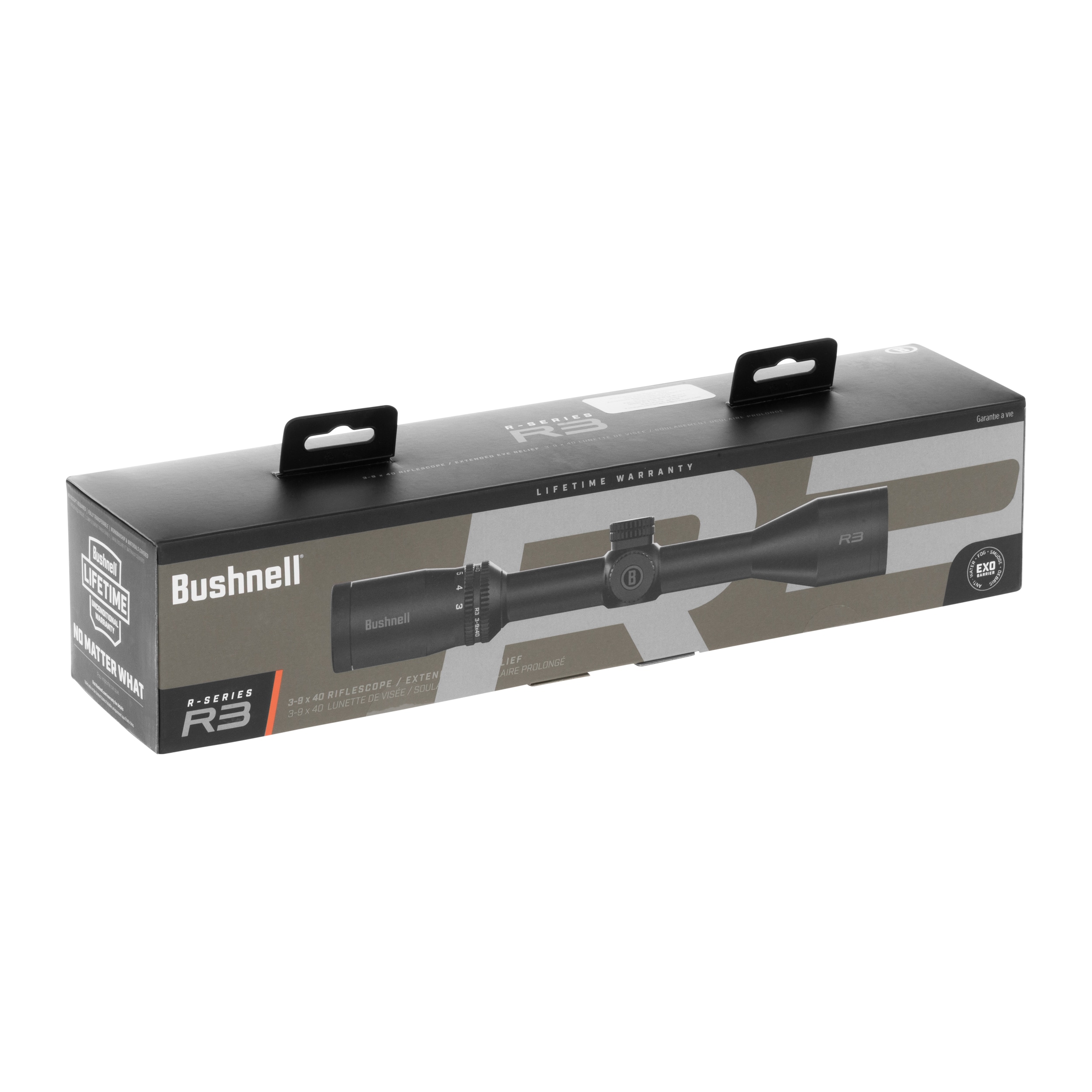 Luneta celownicza Bushnell R3 3-9x40 Extended Eye Relief DOA-QBR - Black