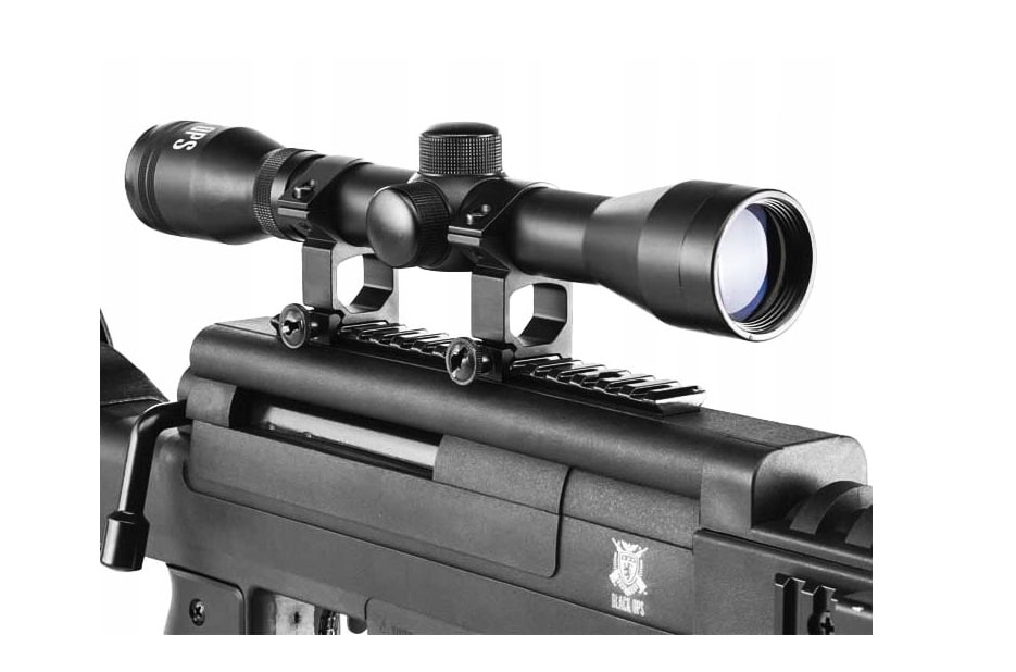 Wiatrówka Black Ops Sniper 4,5 mm z lunetą 4x32