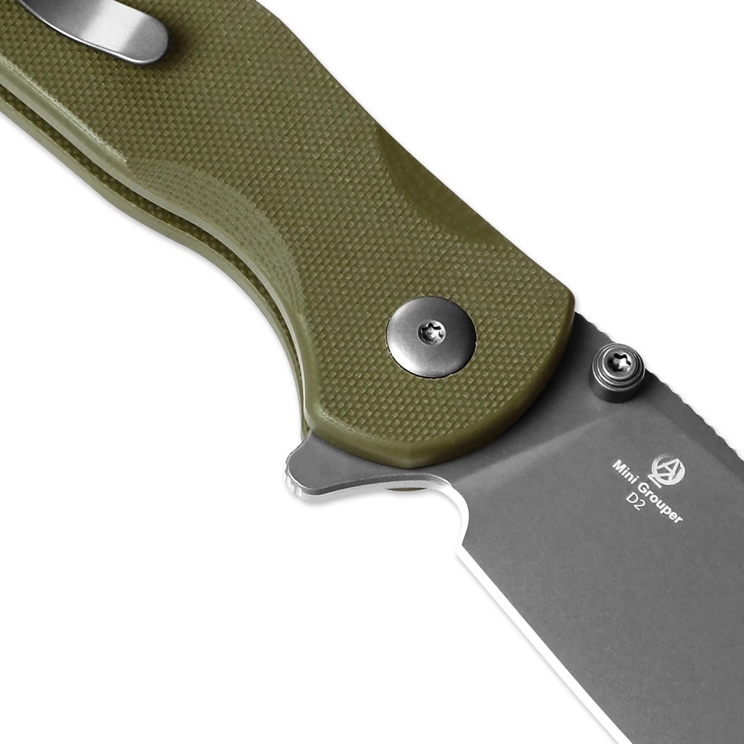 Nóż składany Kizer Mini Grouper - Green