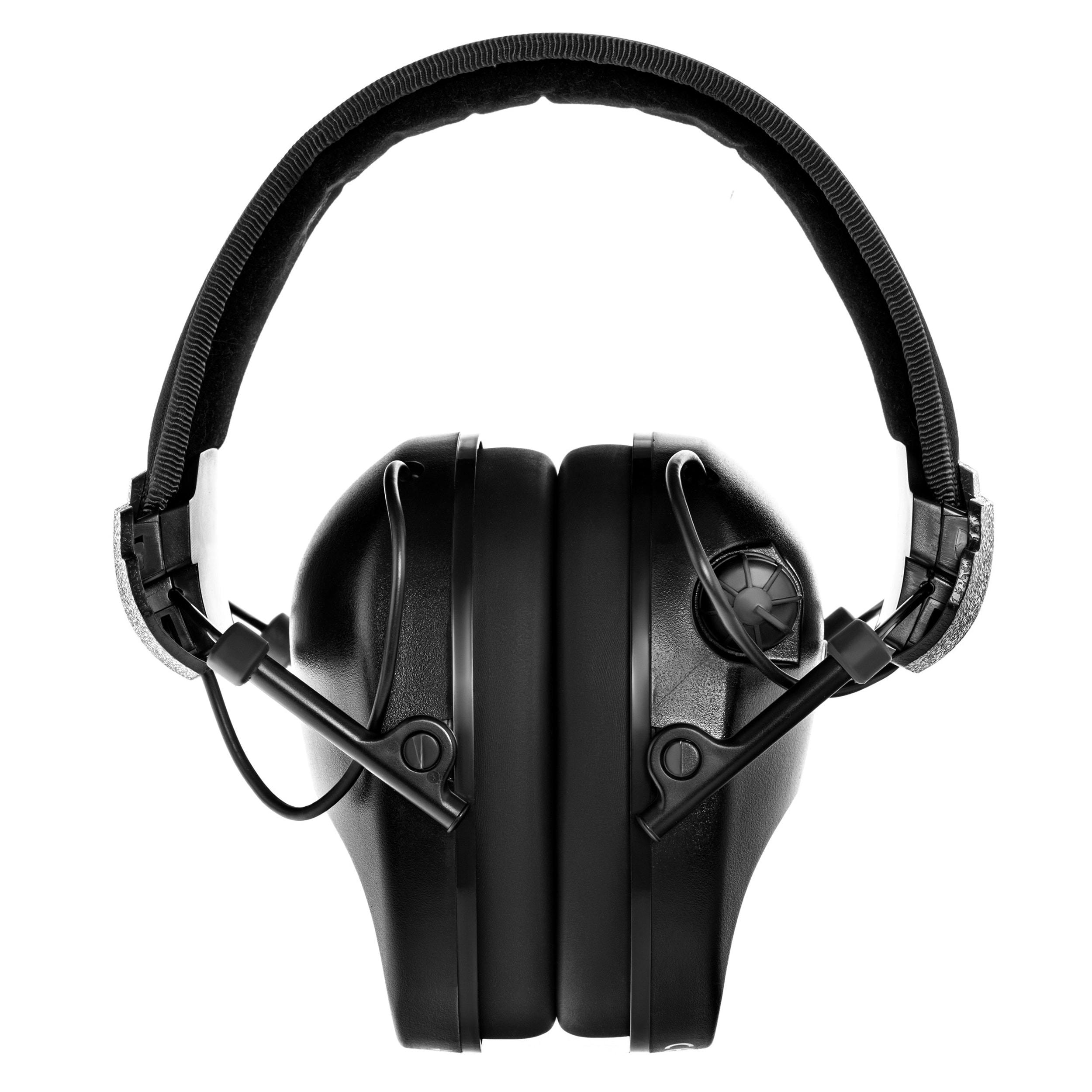 Ochronniki słuchu aktywne RealHunter Active Pro z okularami - Black