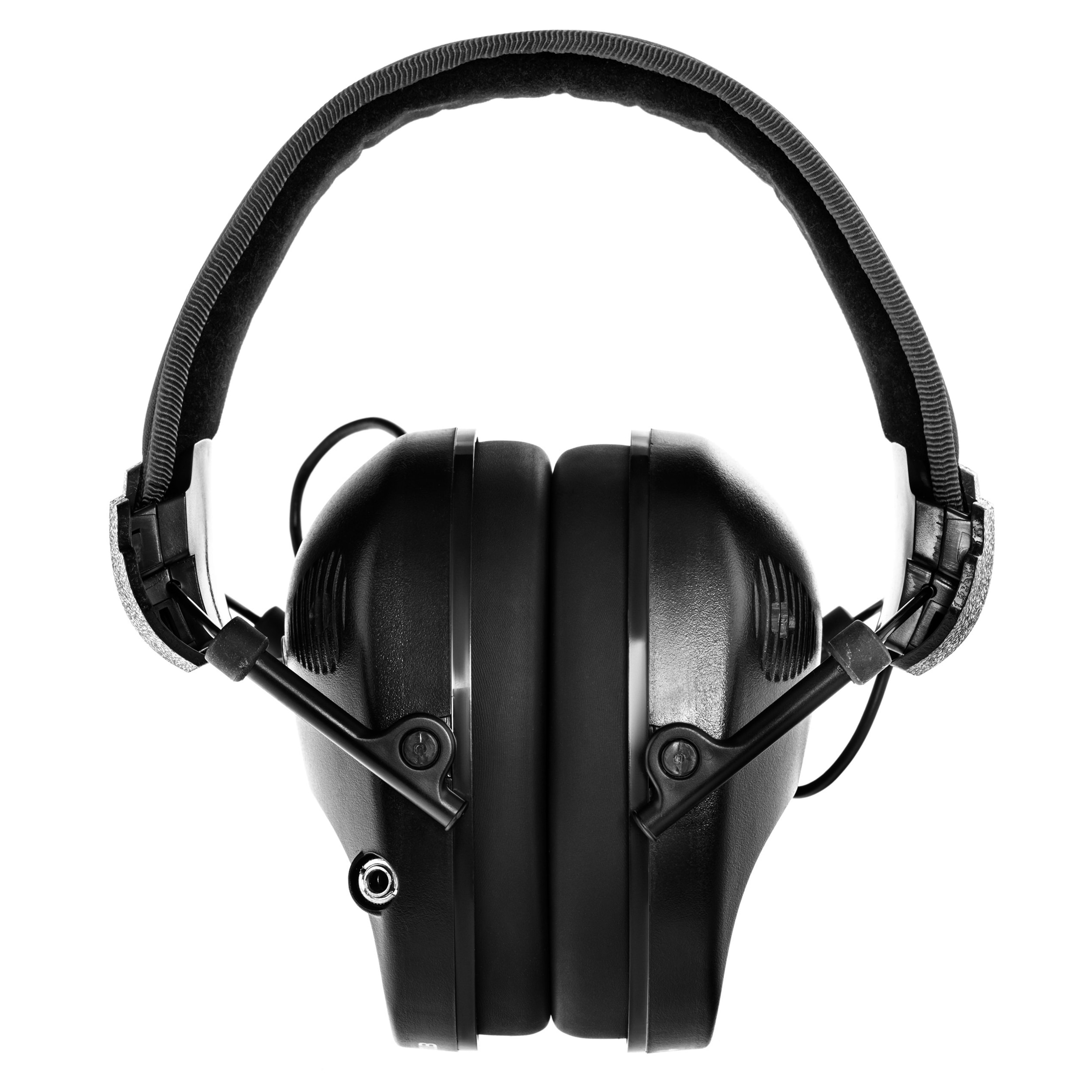 Ochronniki słuchu aktywne RealHunter Active Pro z okularami - Black