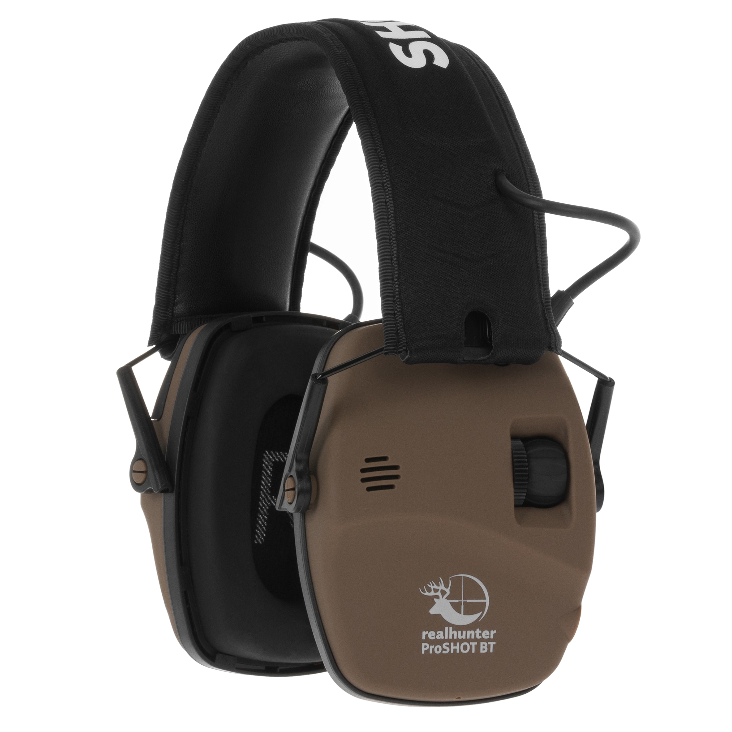Активні навушники RealHunter Active ProSHOT BT - Коричневі