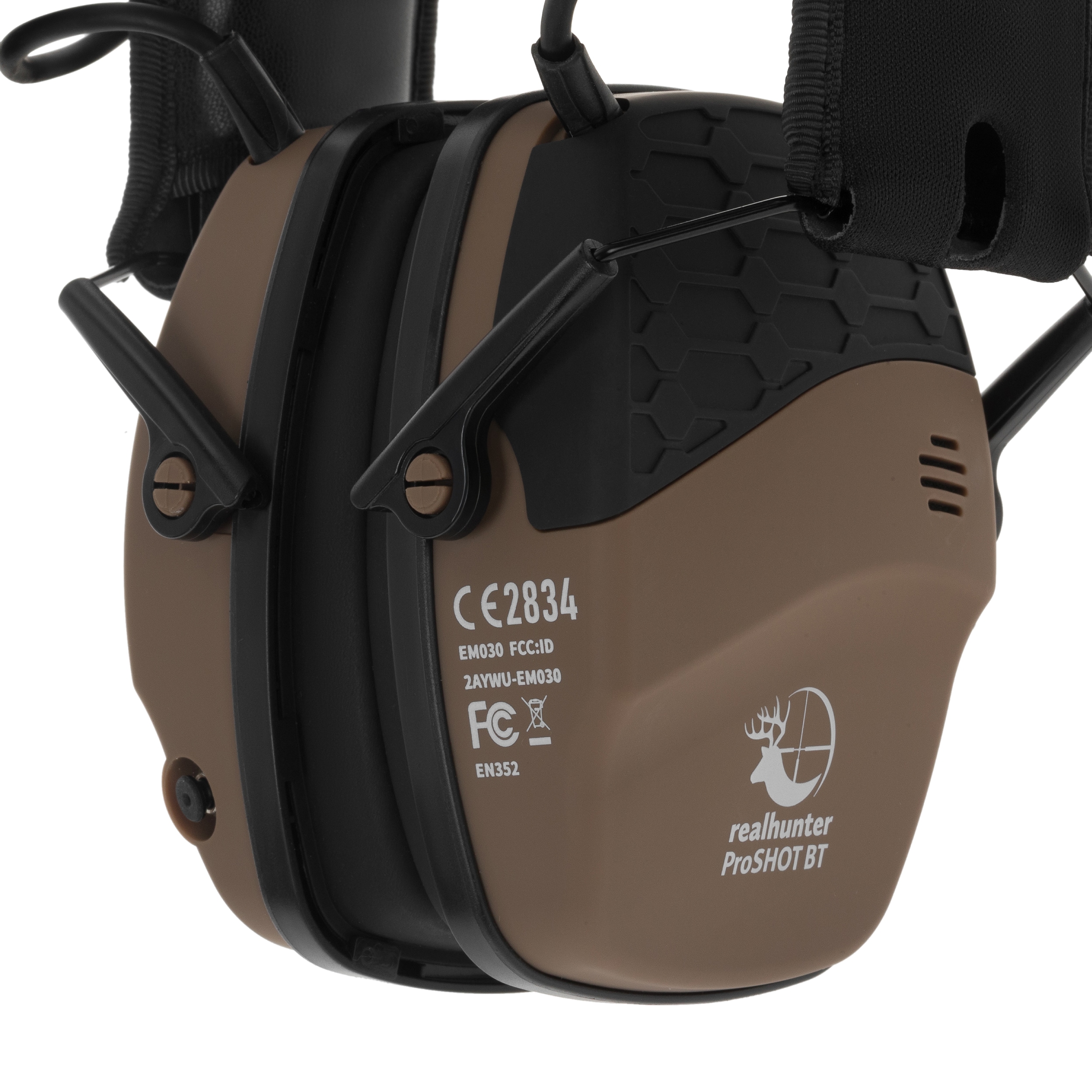 Активні навушники RealHunter Active ProSHOT BT - Коричневі
