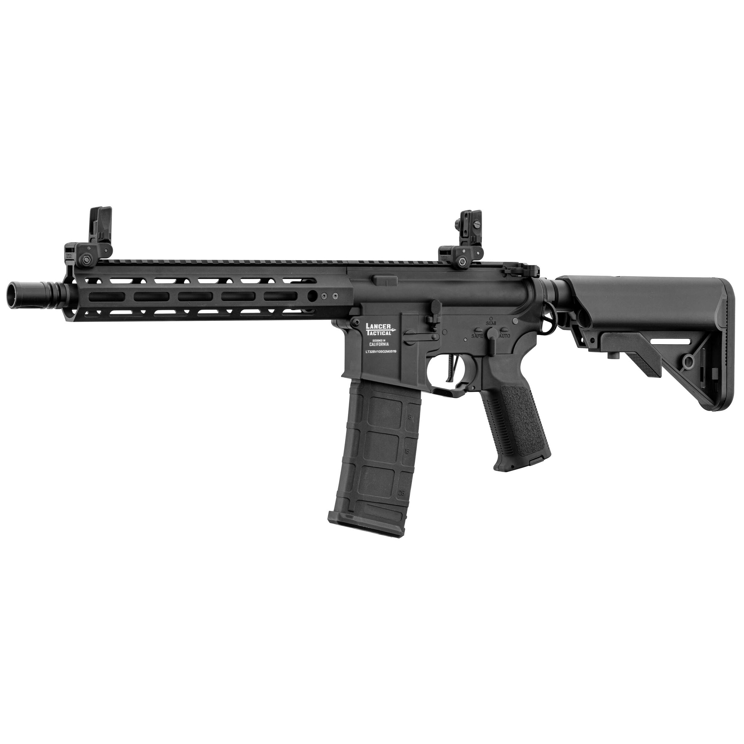 Штурмова гвинтівка AEG Lancer Tactical M4 LT-32 Gen. 2 - Black