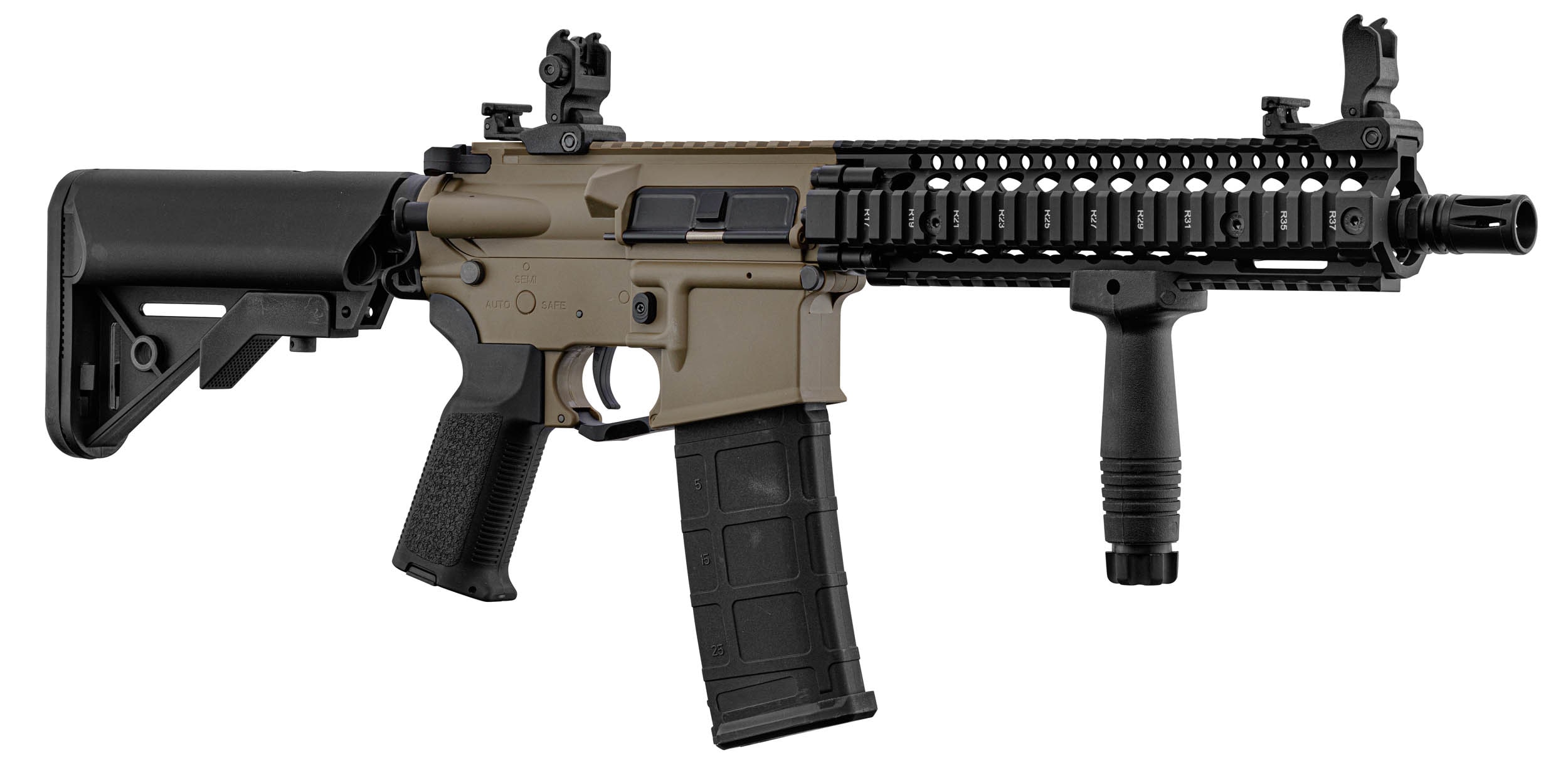 Штурмова гвинтівка AEG Lanber Tactical M4 LT-18 MK18 - Black