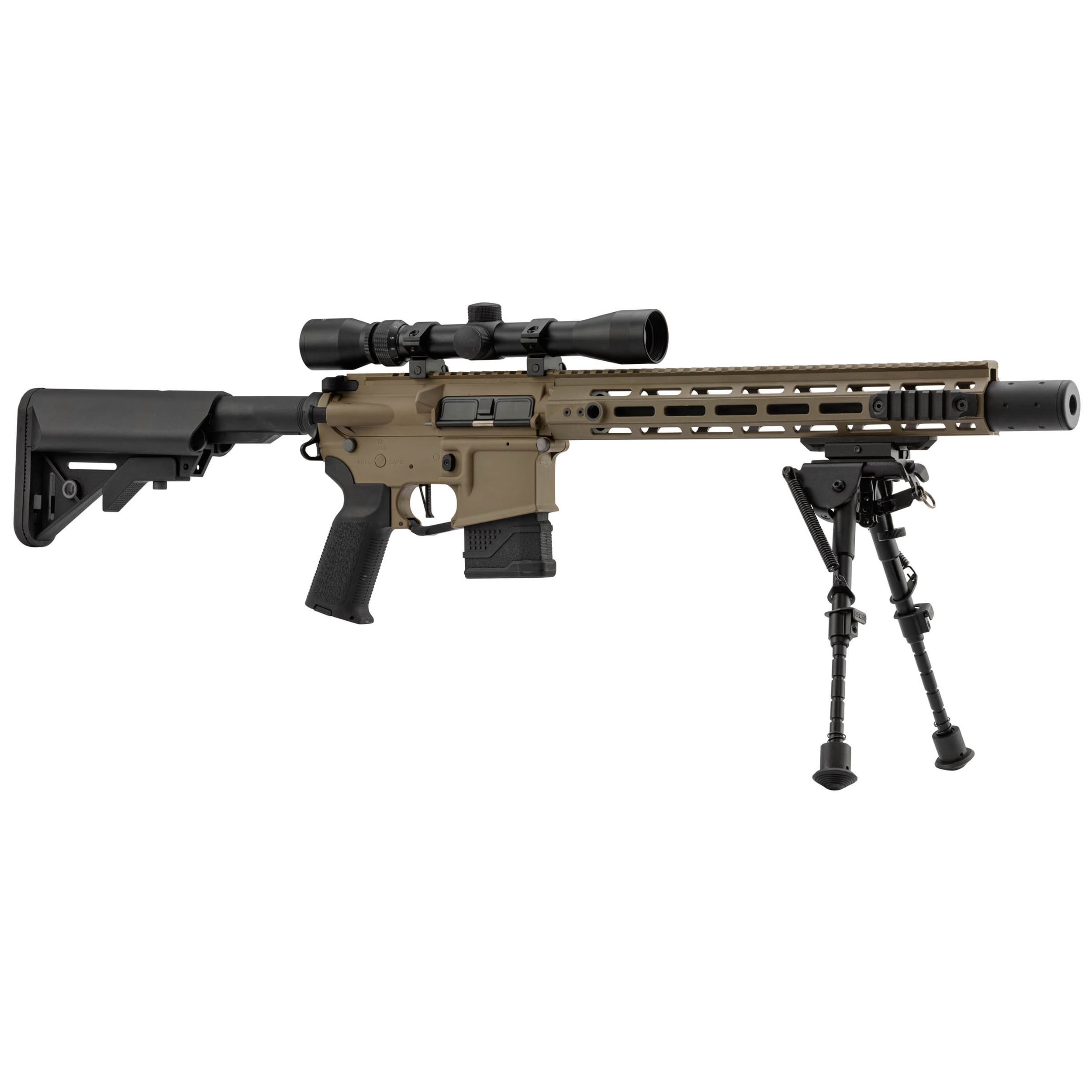 Штурмова гвинтівка AEG Lancer Tactical M4 LT-32 DMR - Tan