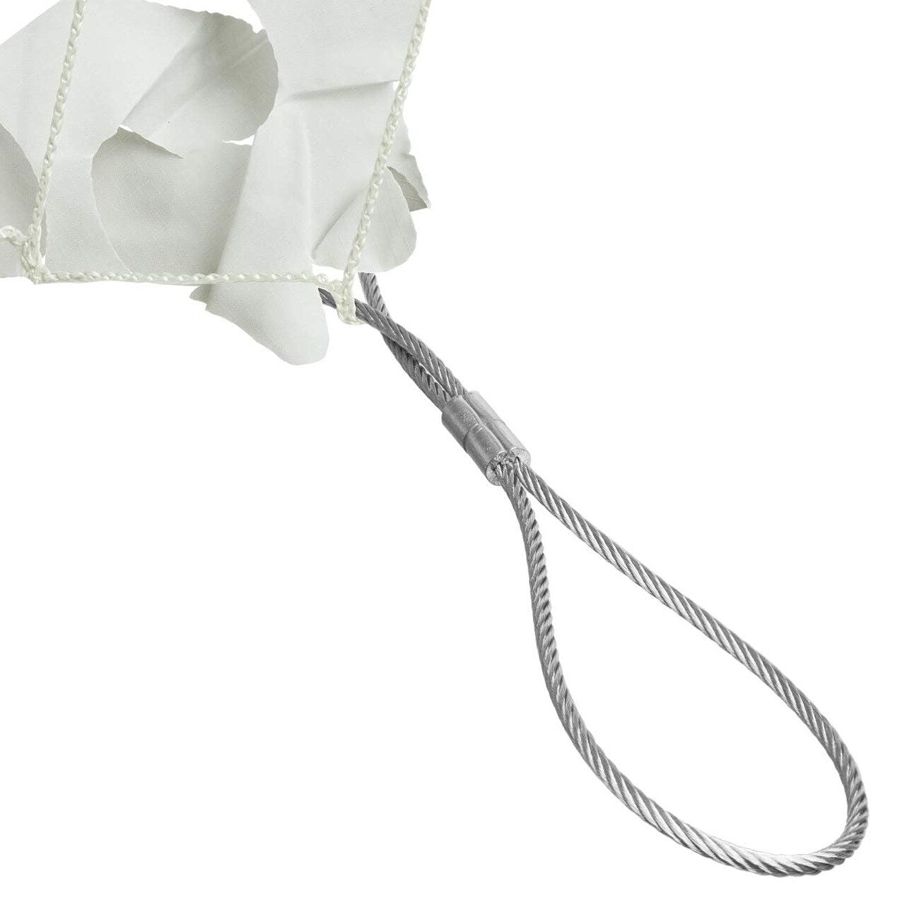Siatka maskująca Mil-Tec CamoSystems Shadow Sail Net Broadleaf 4 x 6 m - White