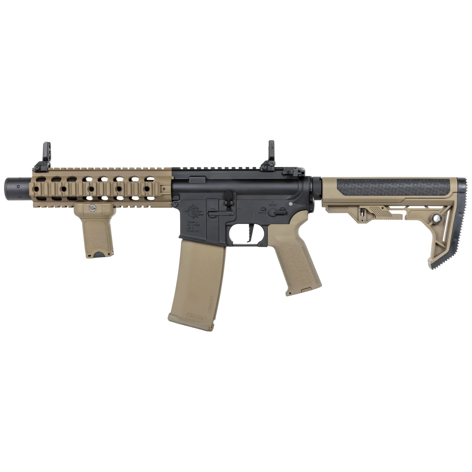 Штурмова гвинтівка AEG Specna Arms RRA SA-P05 Prime HAL ETU Light Ops Stock High Torque - Half-Tan