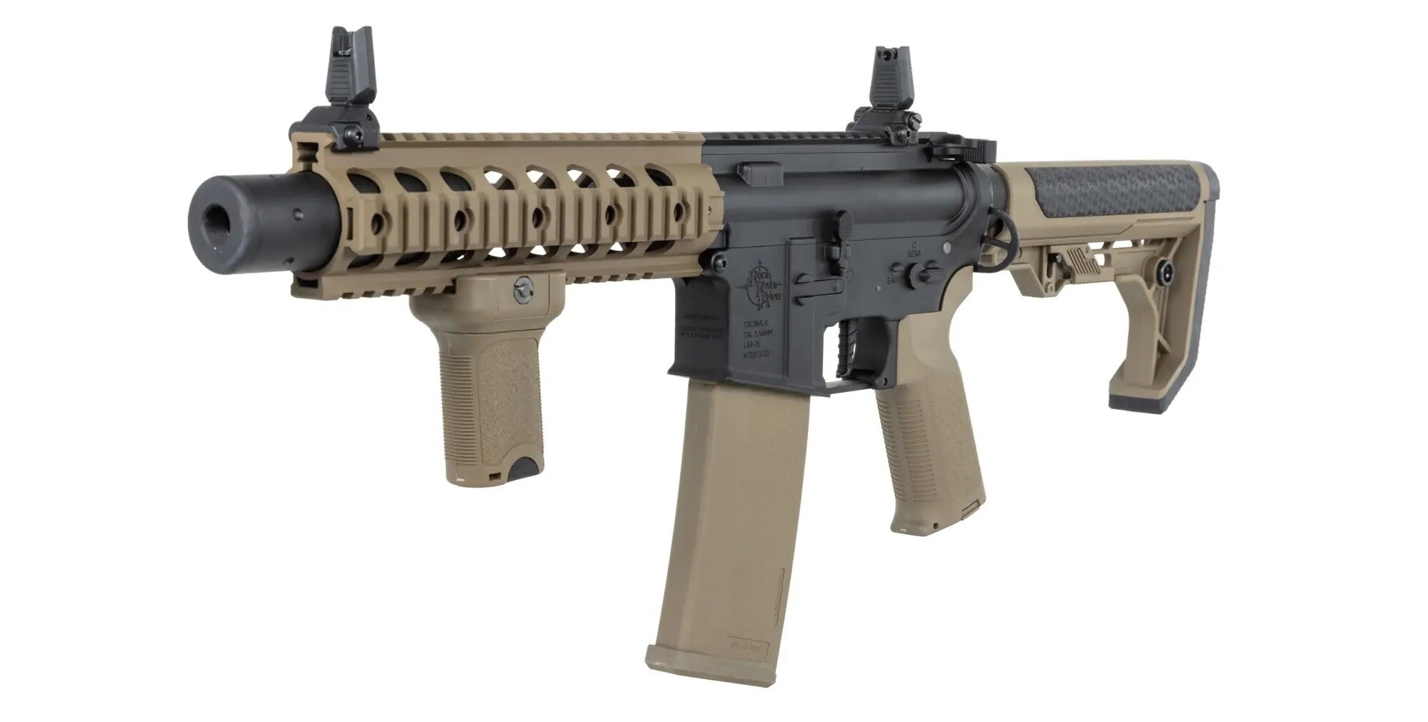 Штурмова гвинтівка AEG Specna Arms RRA SA-P05 Prime HAL ETU Light Ops Stock High Torque - Half-Tan
