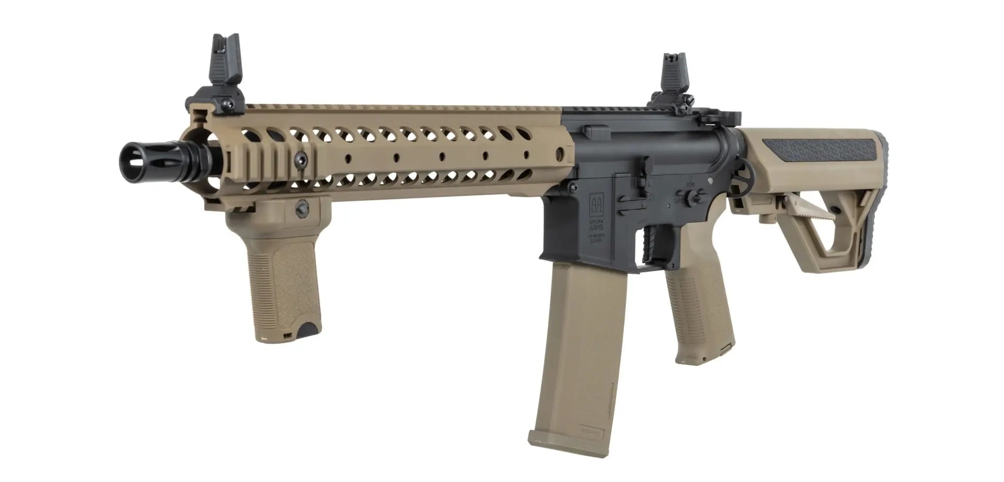 Штурмова гвинтівка AEG Specna Arms RRA SA-P06 Prime HAL ETU Heavy Ops Stock High Torque - Half-Tan